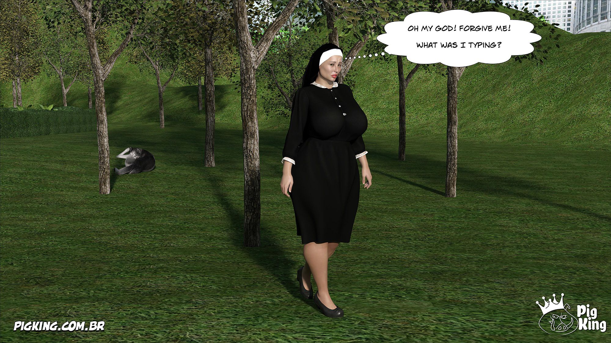 Nun Isabella [PigKing] - Chapter 1 — Page 43