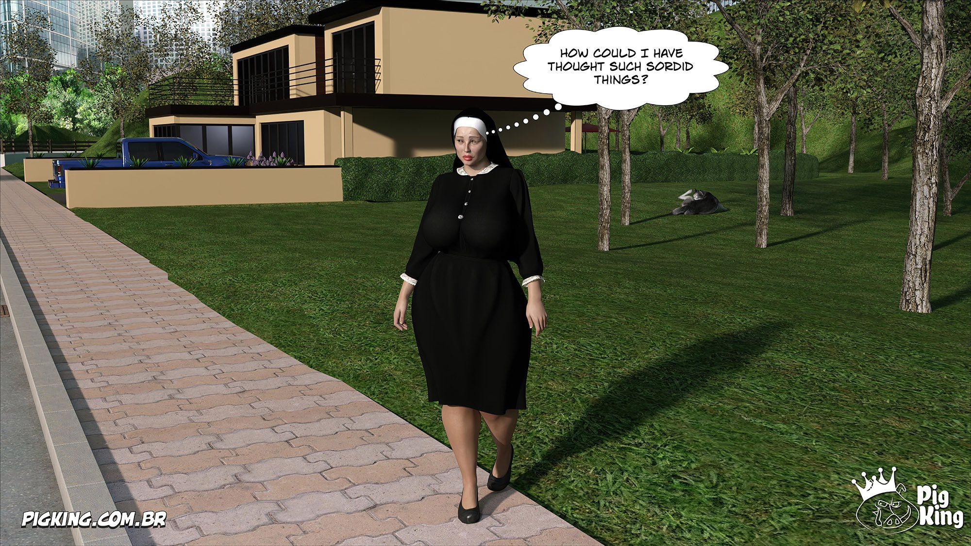 Nun Isabella [PigKing] - Chapter 1 — Page 44