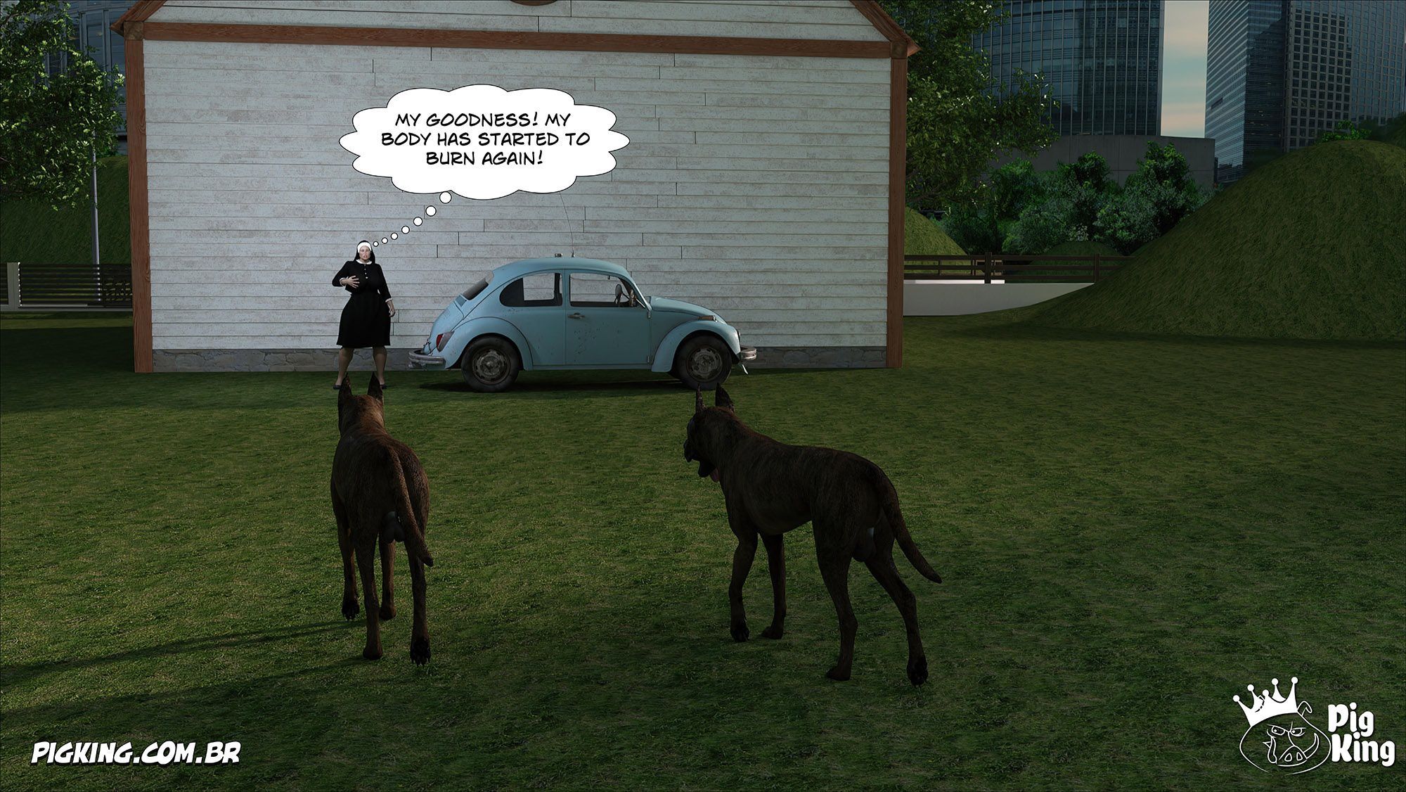 Nun Isabella [PigKing] - Chapter 1 — Page 64