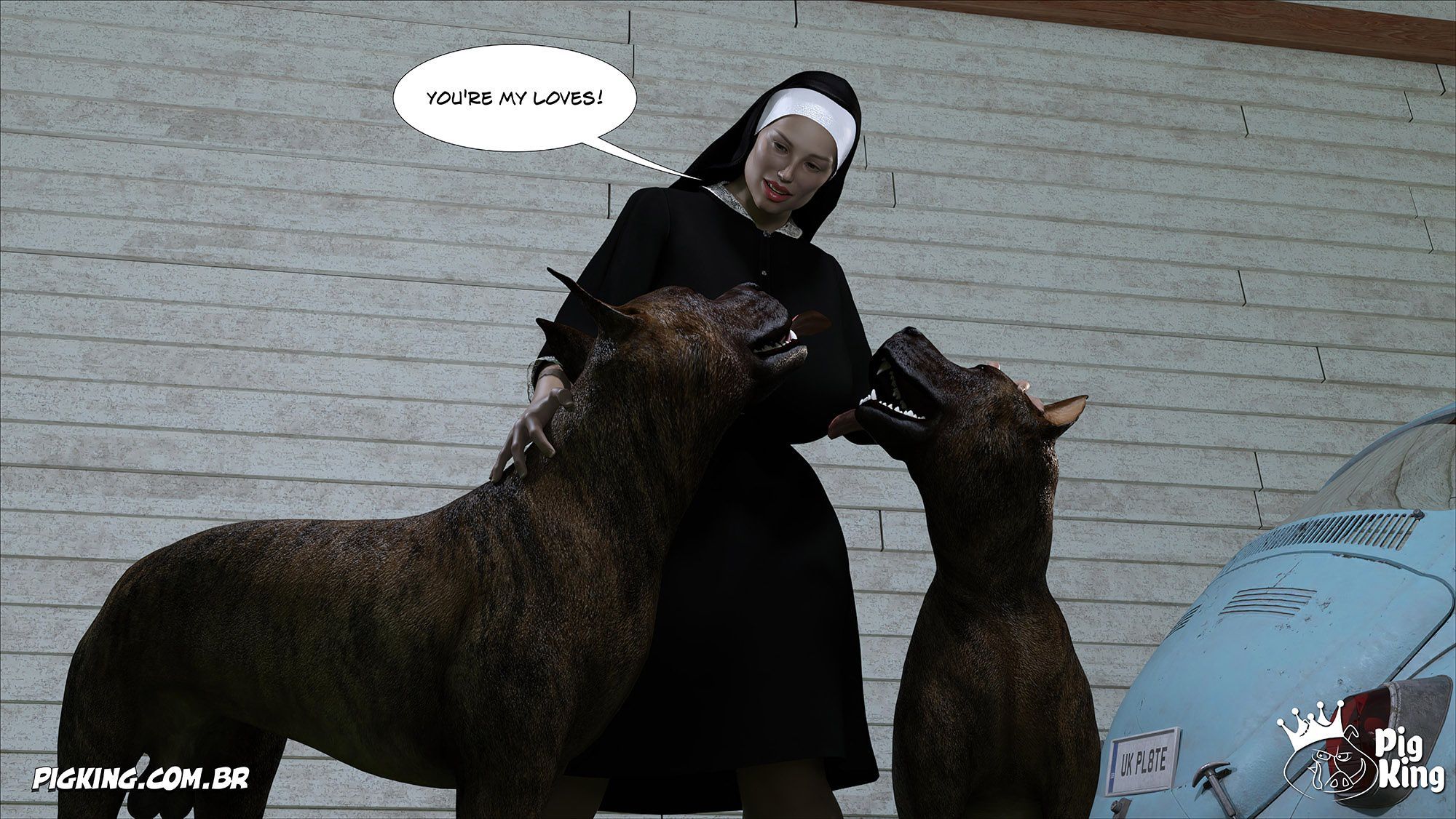 Nun Isabella [PigKing] - Chapter 1 — Page 69