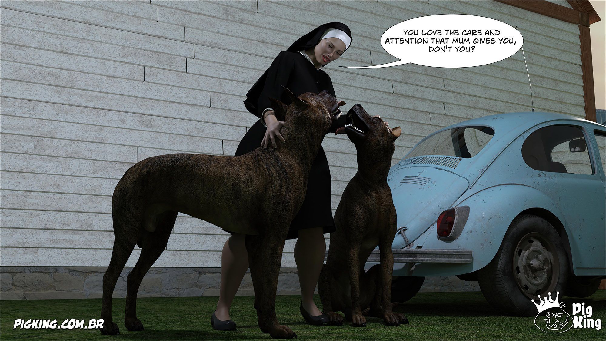 Nun Isabella [PigKing] - Chapter 1 — Page 71