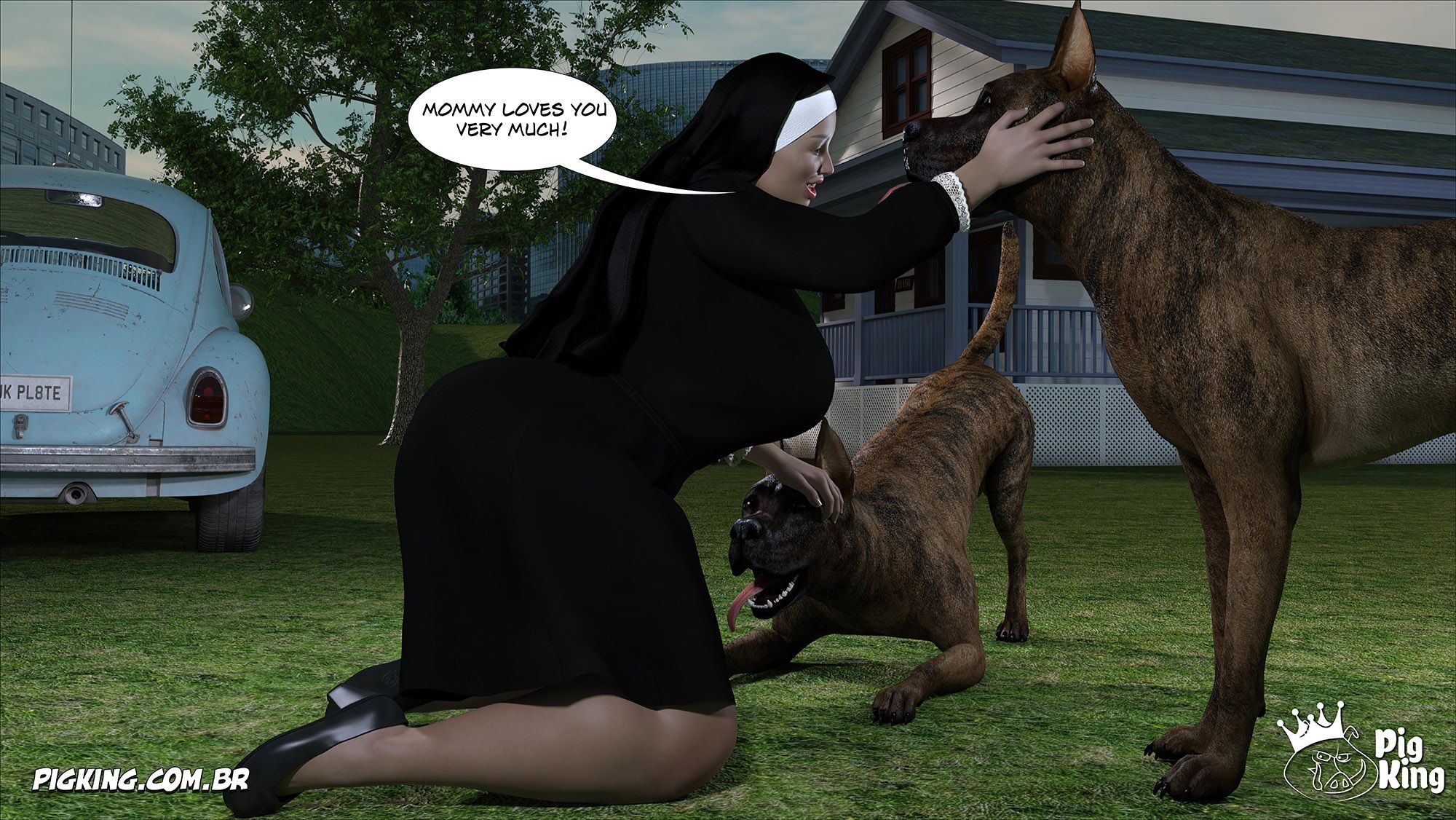 Nun Isabella [PigKing] - Chapter 1 — Page 74