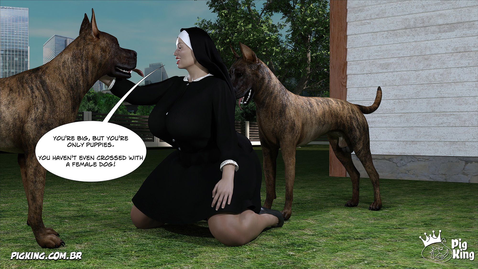 Nun Isabella [PigKing] - Chapter 1 — Page 77