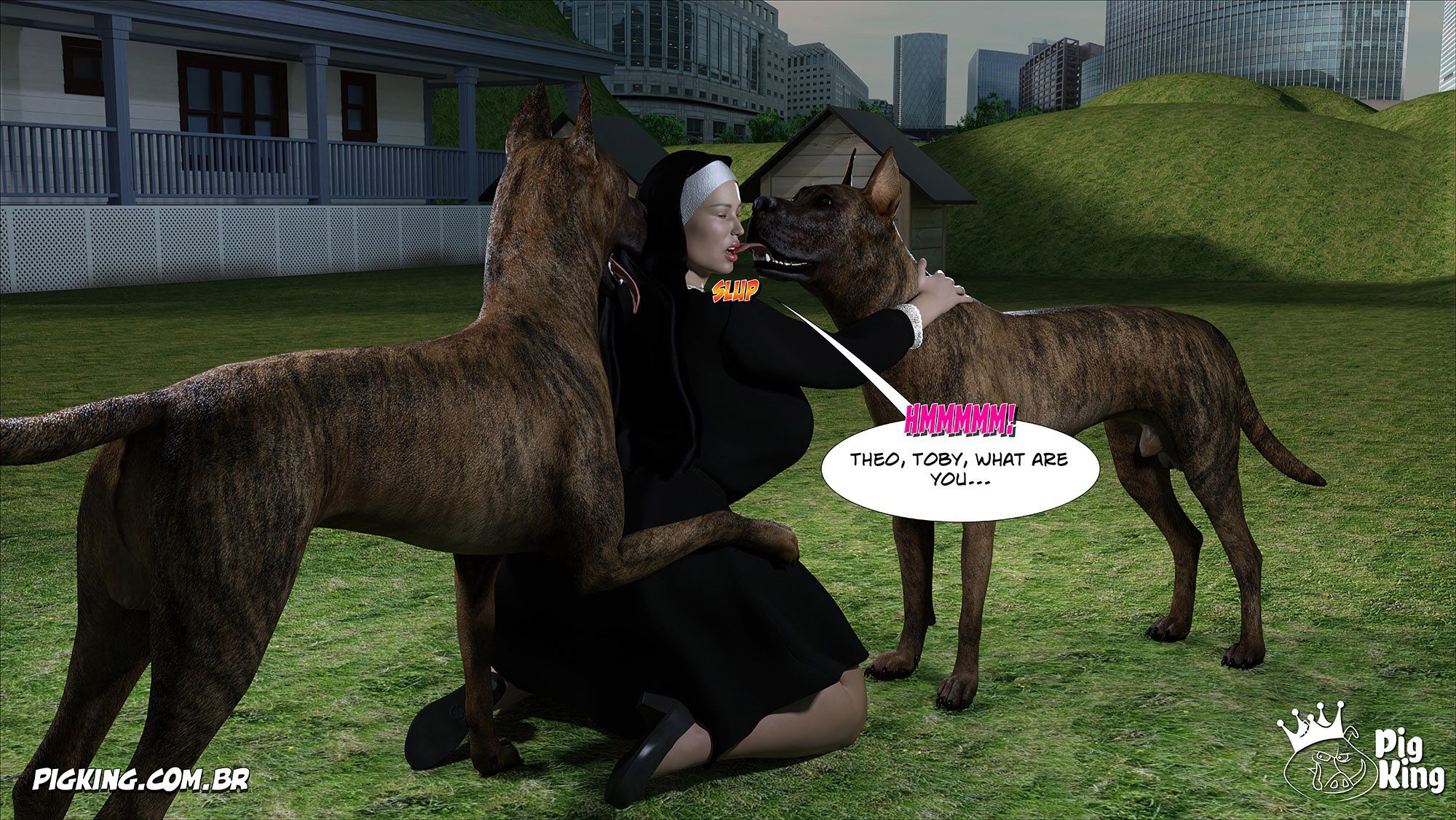 Nun Isabella [PigKing] - Chapter 1 — Page 83