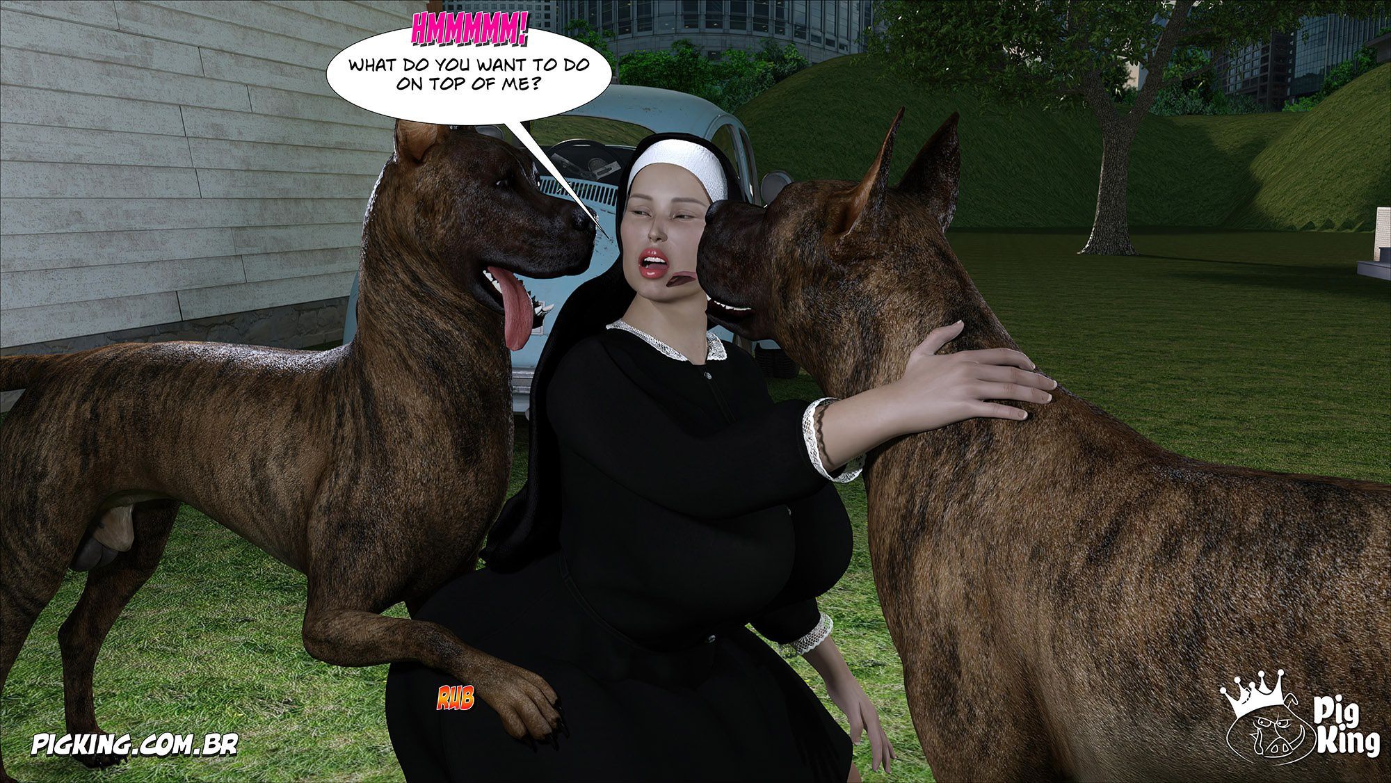 Nun Isabella [PigKing] - Chapter 1 — Page 86