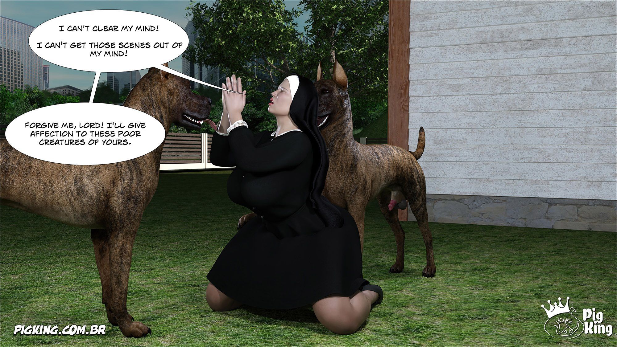 Nun Isabella [PigKing] - Chapter 1 — Page 91