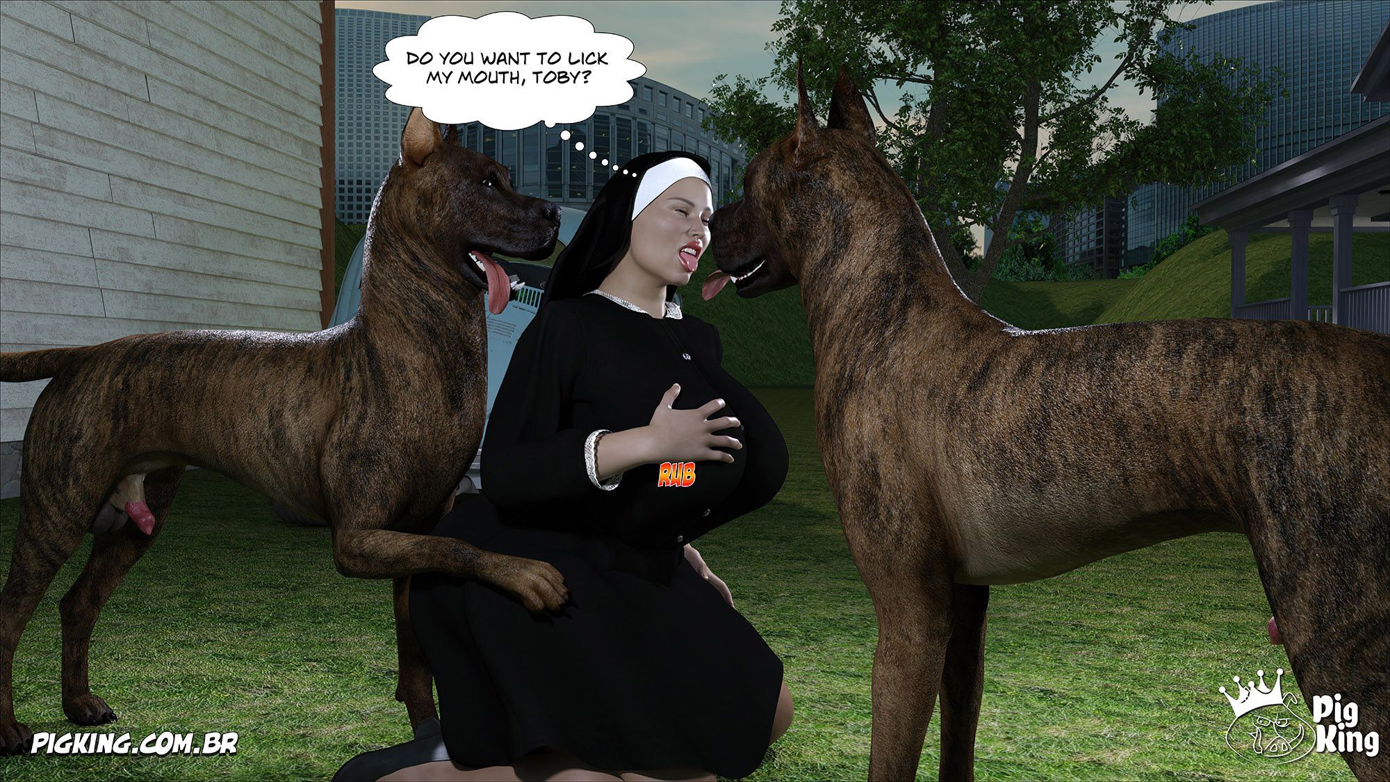 Nun Isabella [PigKing] - Chapter 1 — Page 92