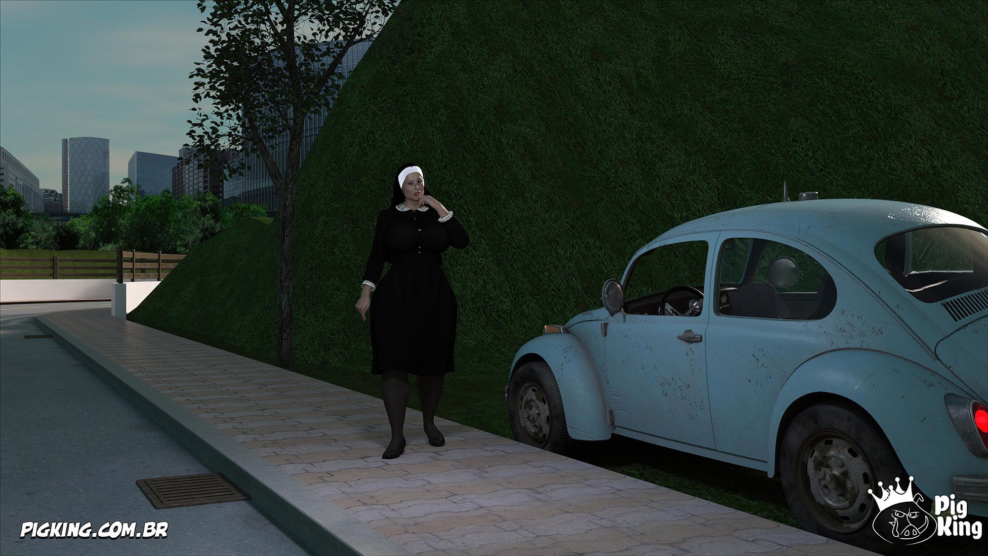 Nun Isabella [PigKing] - Chapter — Page 17