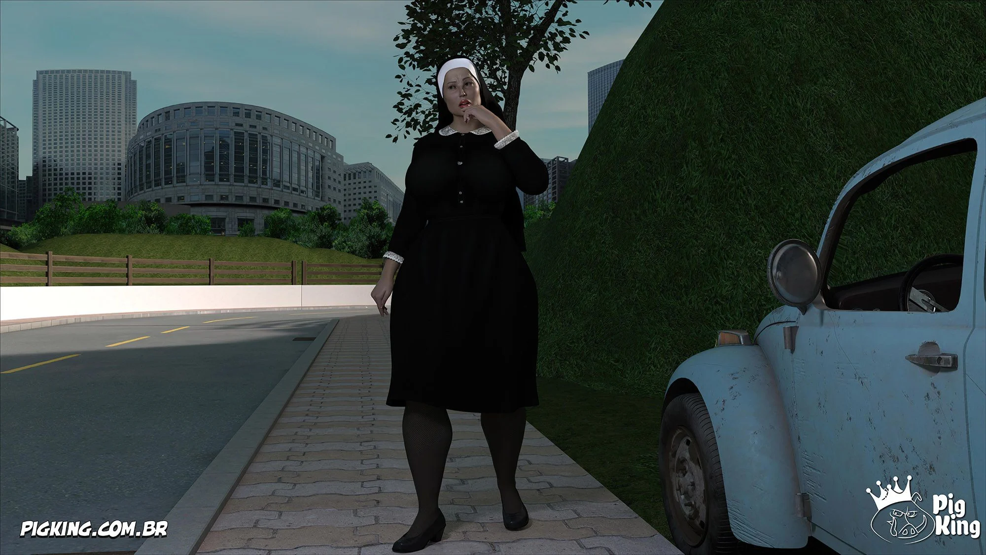 Nun Isabella [PigKing] - Chapter — Page 18