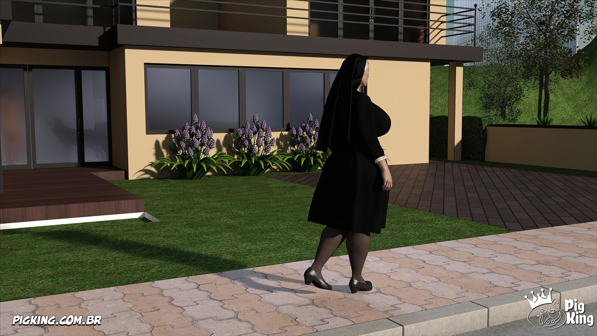 Nun Isabella [PigKing] - Chapter — Page 24