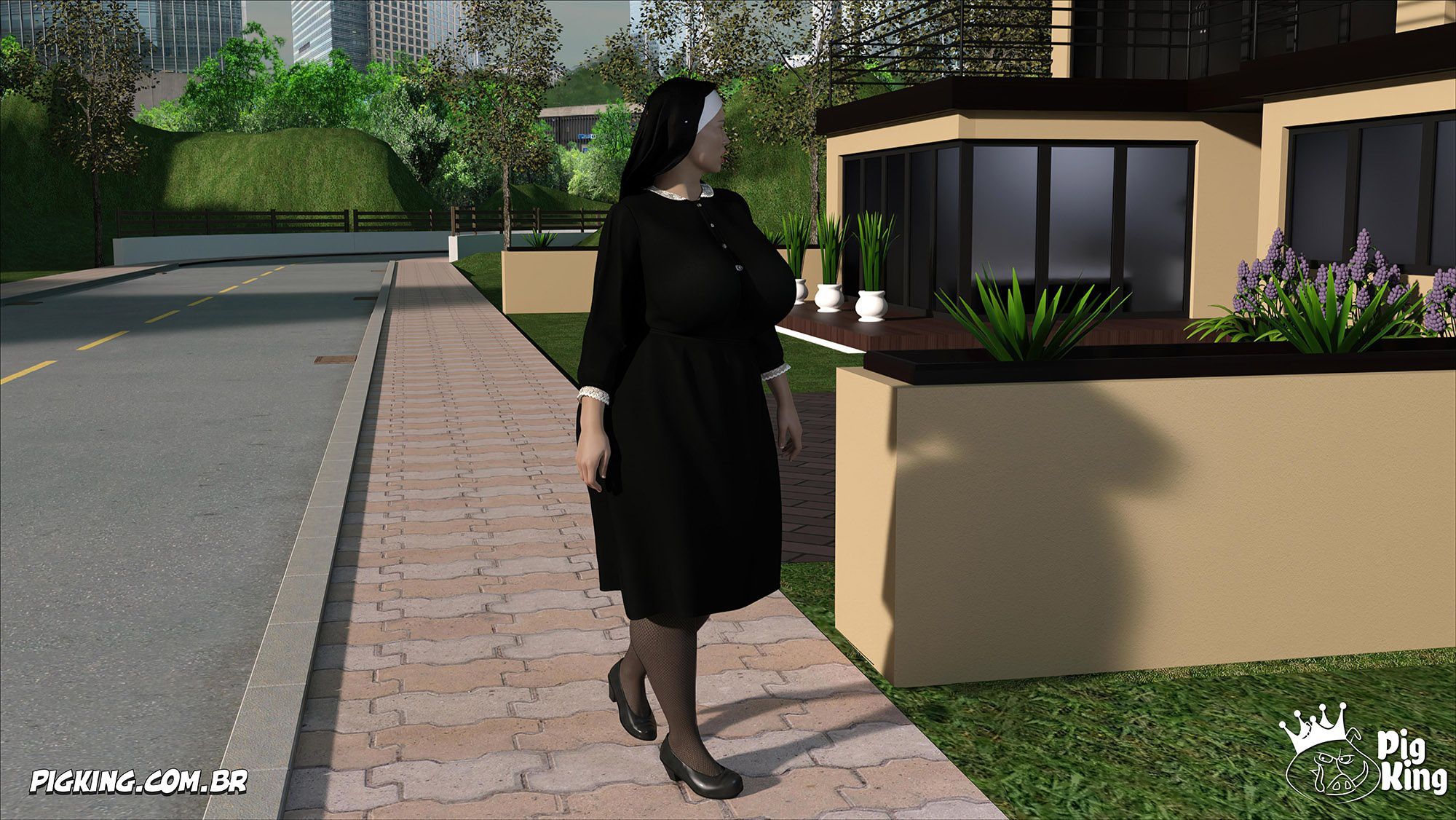 Nun Isabella [PigKing] - Chapter — Page 25