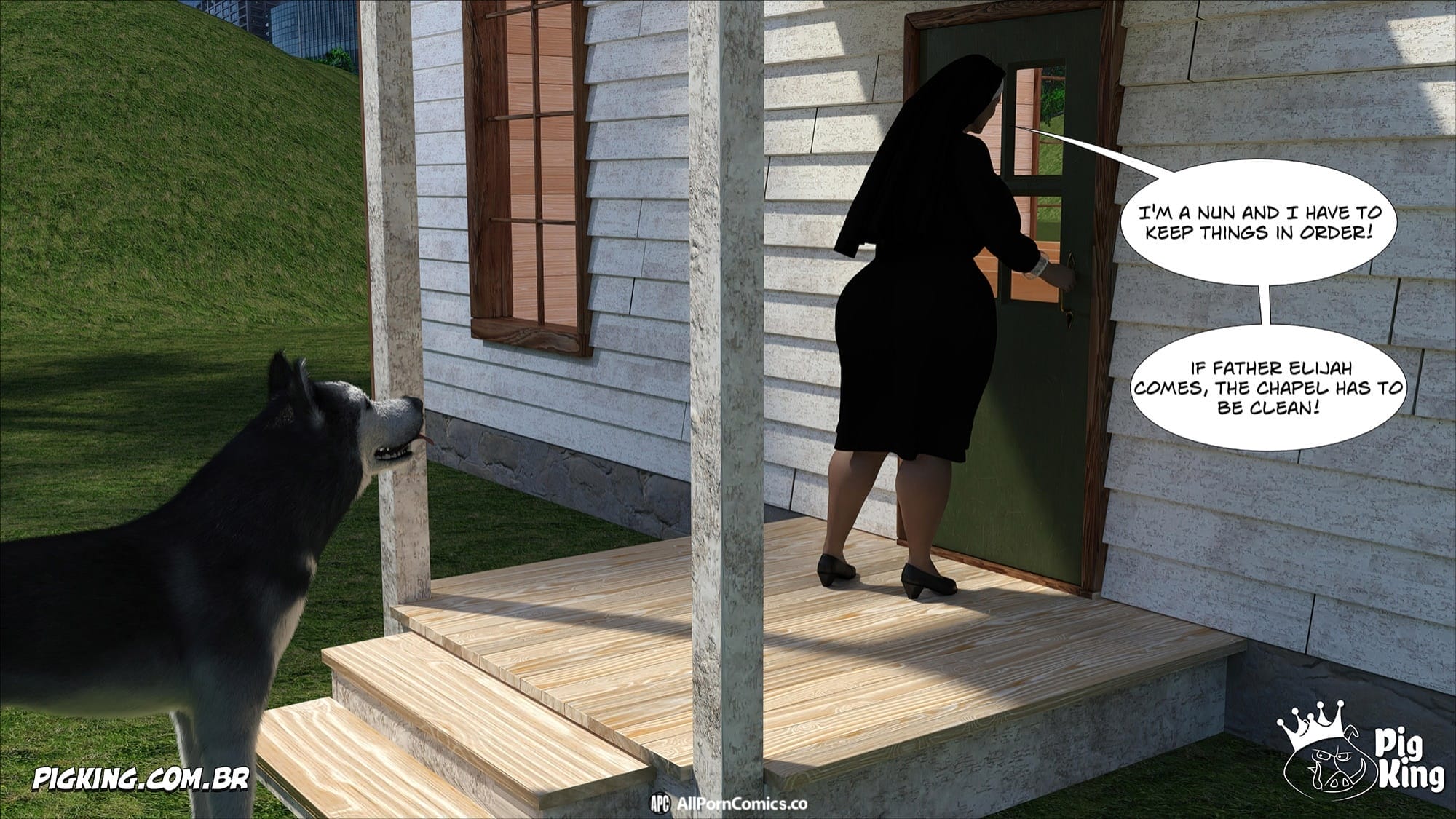 Nun Isabella [PigKing] - Chapter 11 — Page 43