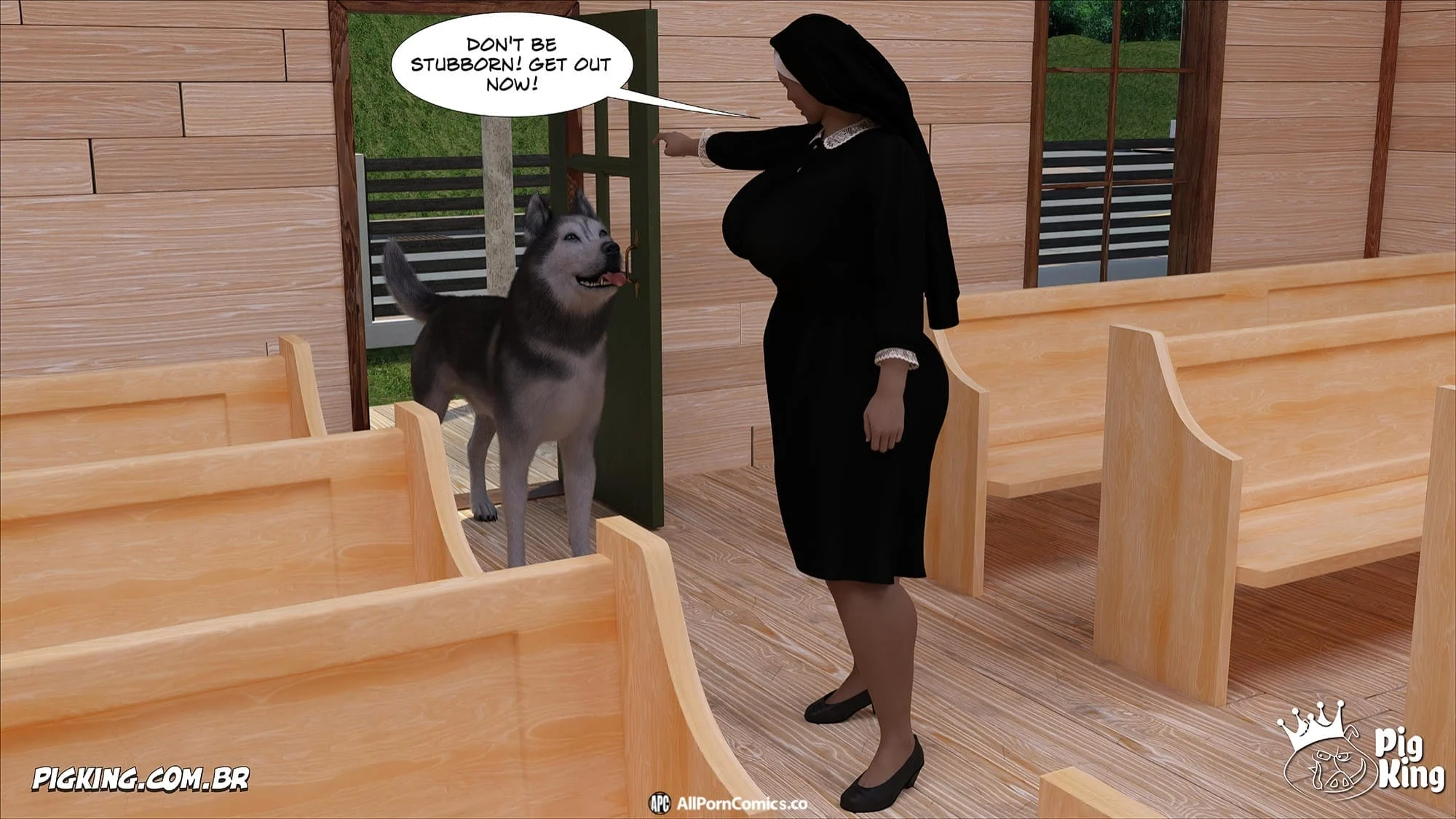 Nun Isabella [PigKing] - Chapter 11 — Page 47