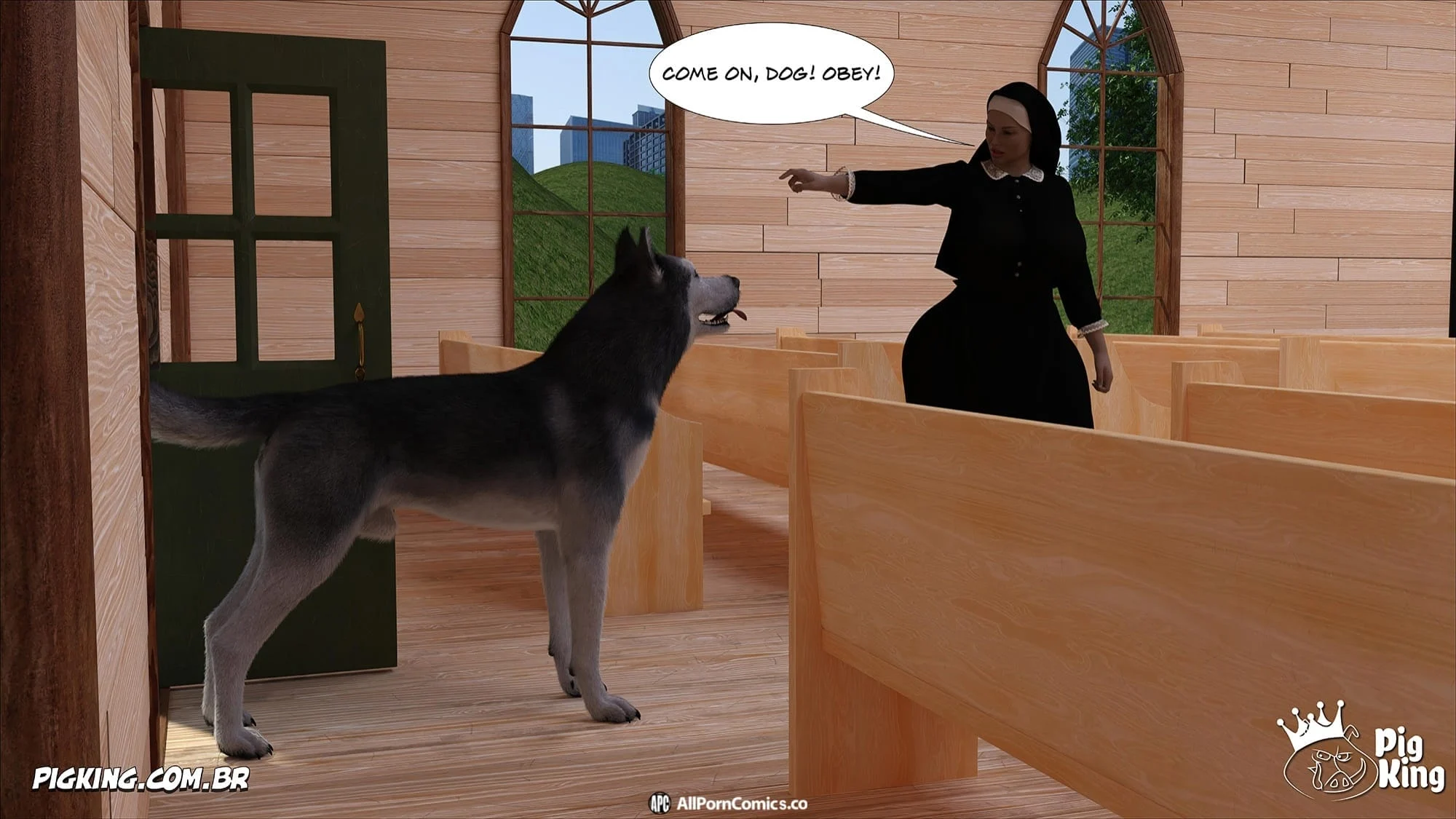 Nun Isabella [PigKing] - Chapter 11 — Page 48