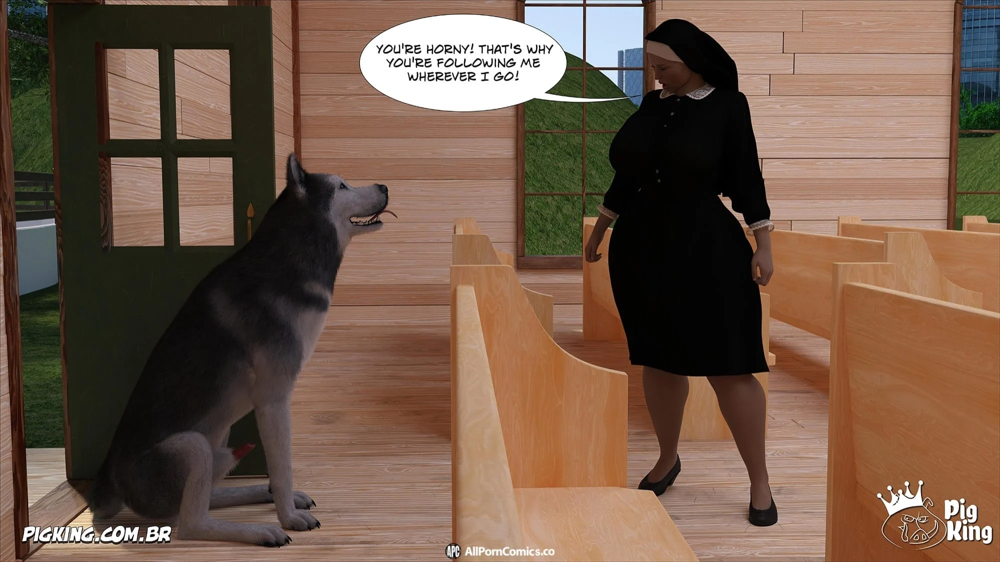 Nun Isabella [PigKing] - Chapter 11 — Page 53