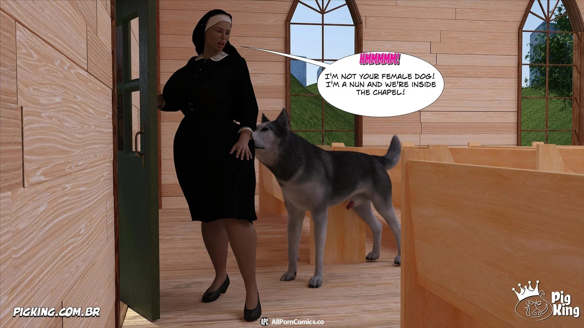 Nun Isabella [PigKing] - Chapter 11 — Page 55