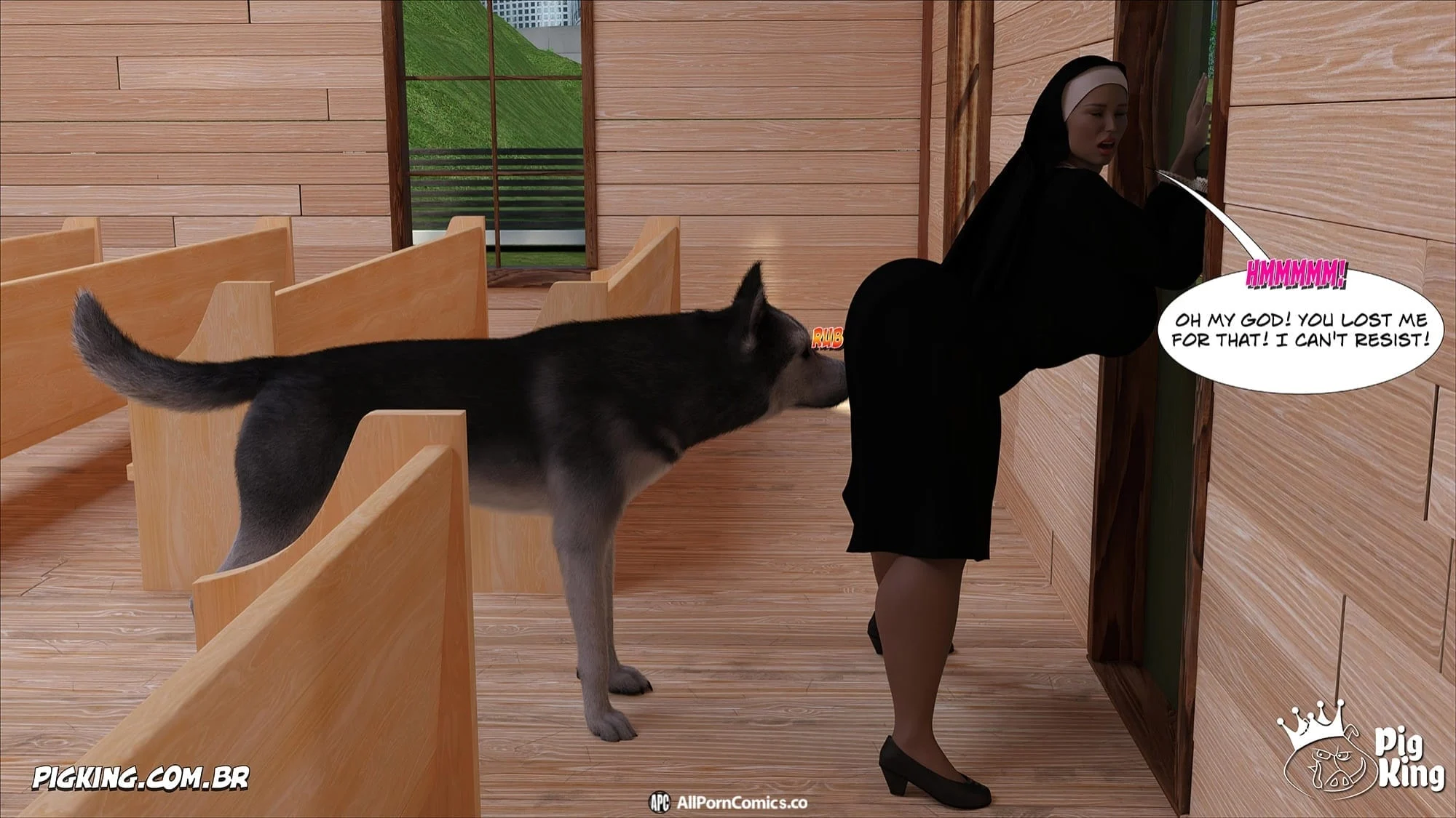 Nun Isabella [PigKing] - Chapter 11 — Page 60