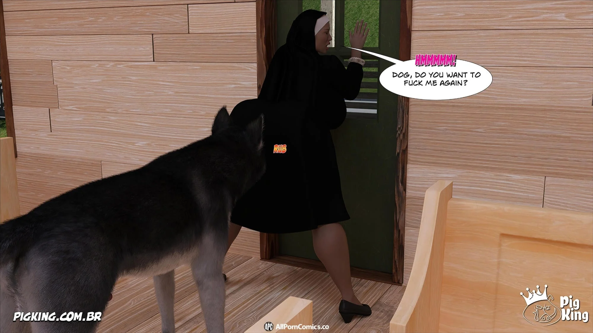 Nun Isabella [PigKing] - Chapter 11 — Page 61