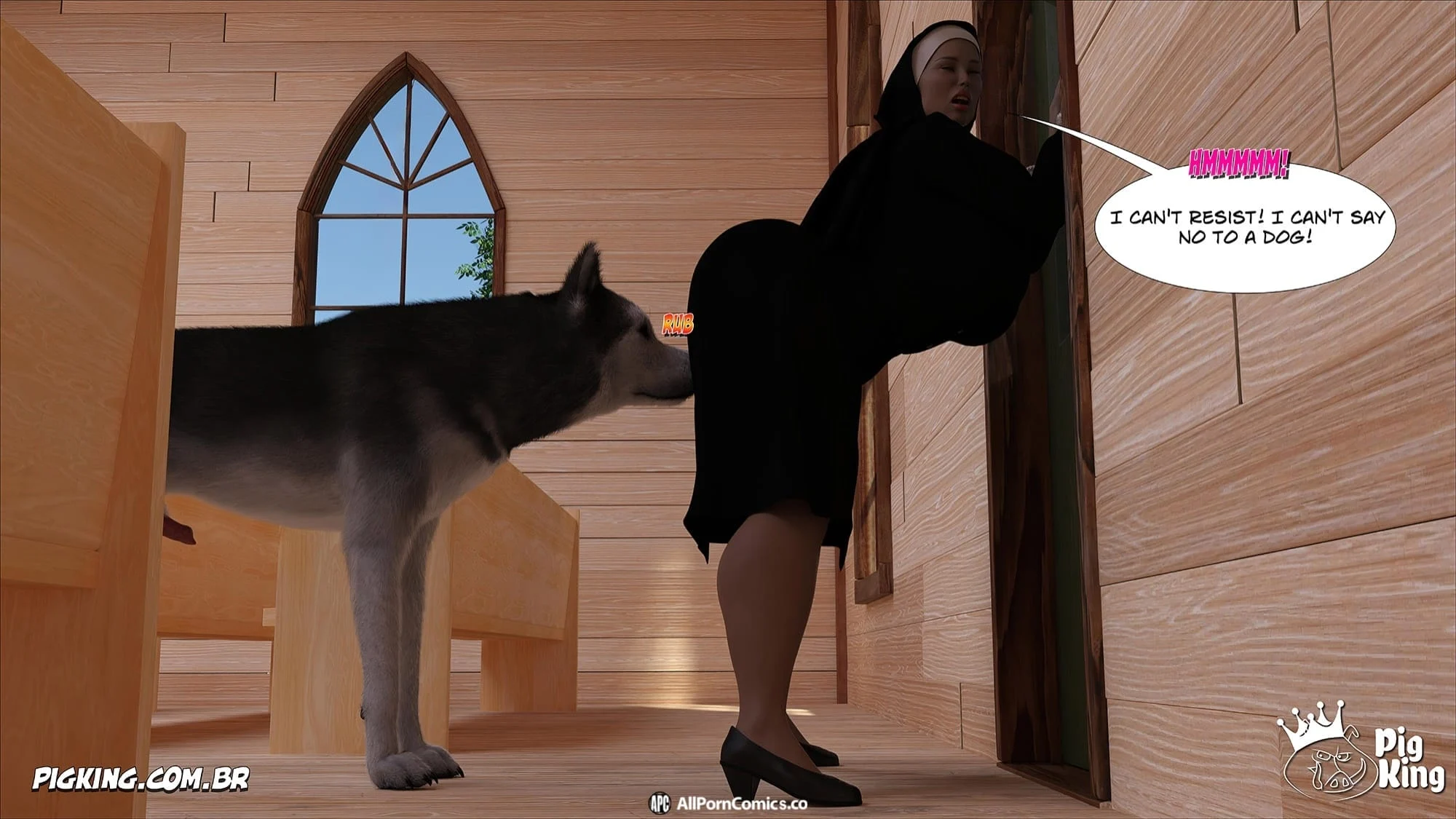 Nun Isabella [PigKing] - Chapter 11 — Page 64