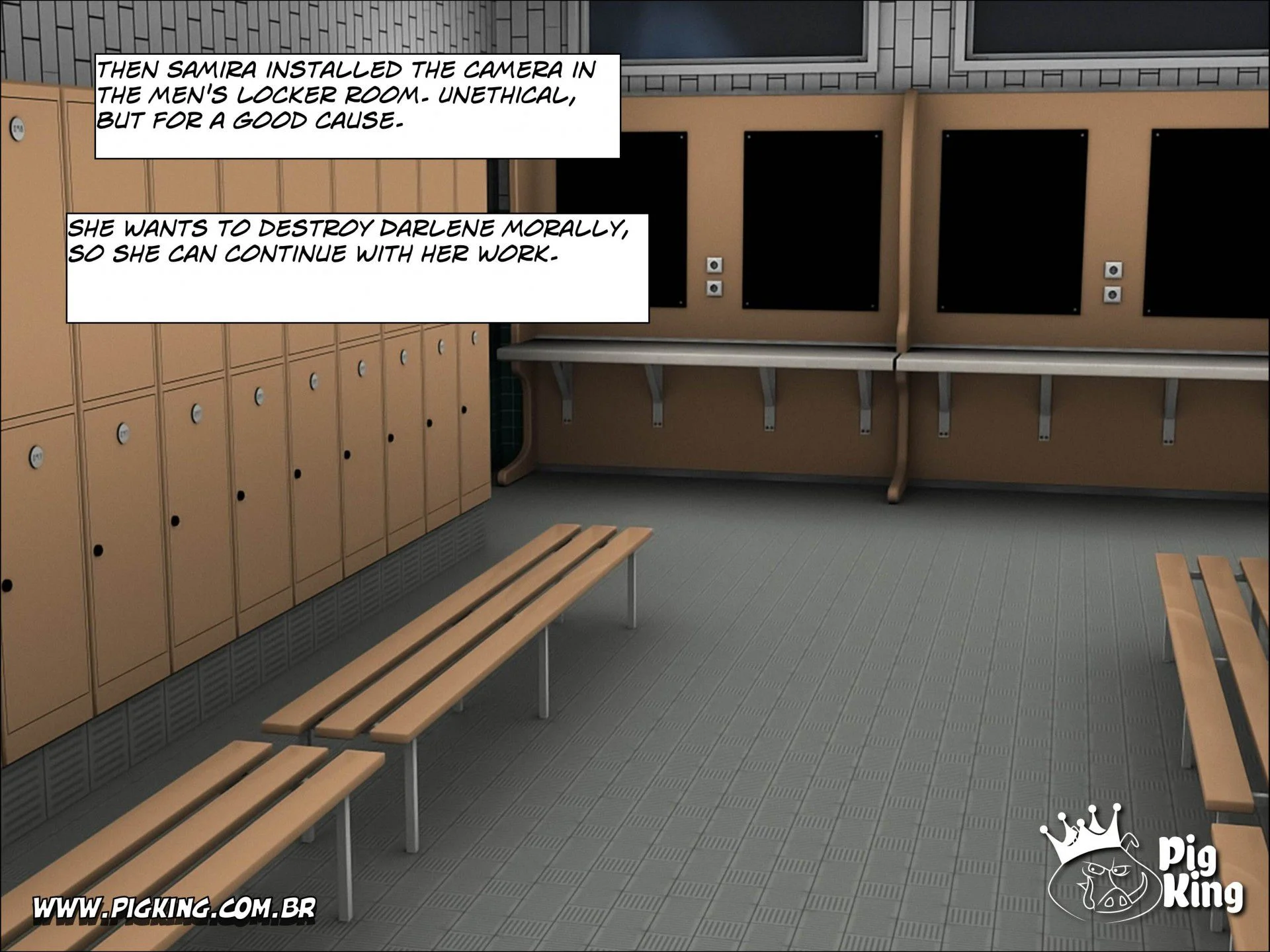 An Insatiable School Principle – Samira, Renan, Darlene [PigKing] - Chapter 4 — Page 65