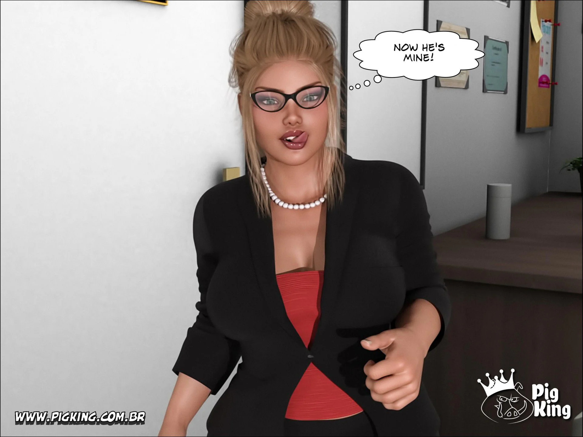 An Insatiable School Principle – Samira, Renan, Darlene [PigKing] - Chapter 2 — Page 12