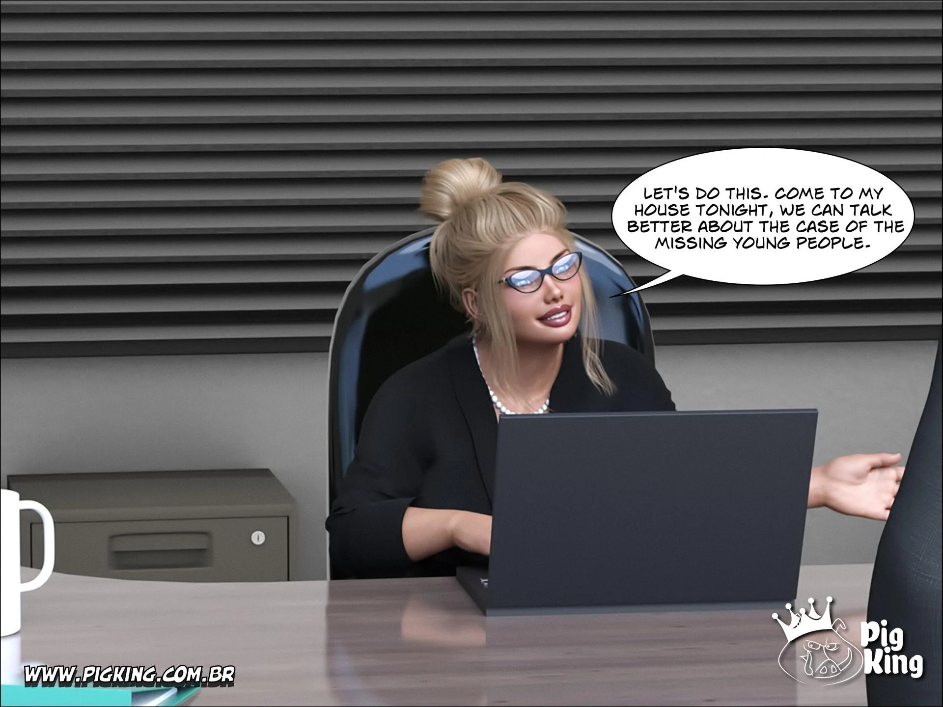 An Insatiable School Principle – Samira, Renan, Darlene [PigKing] - Chapter 2 — Page 61