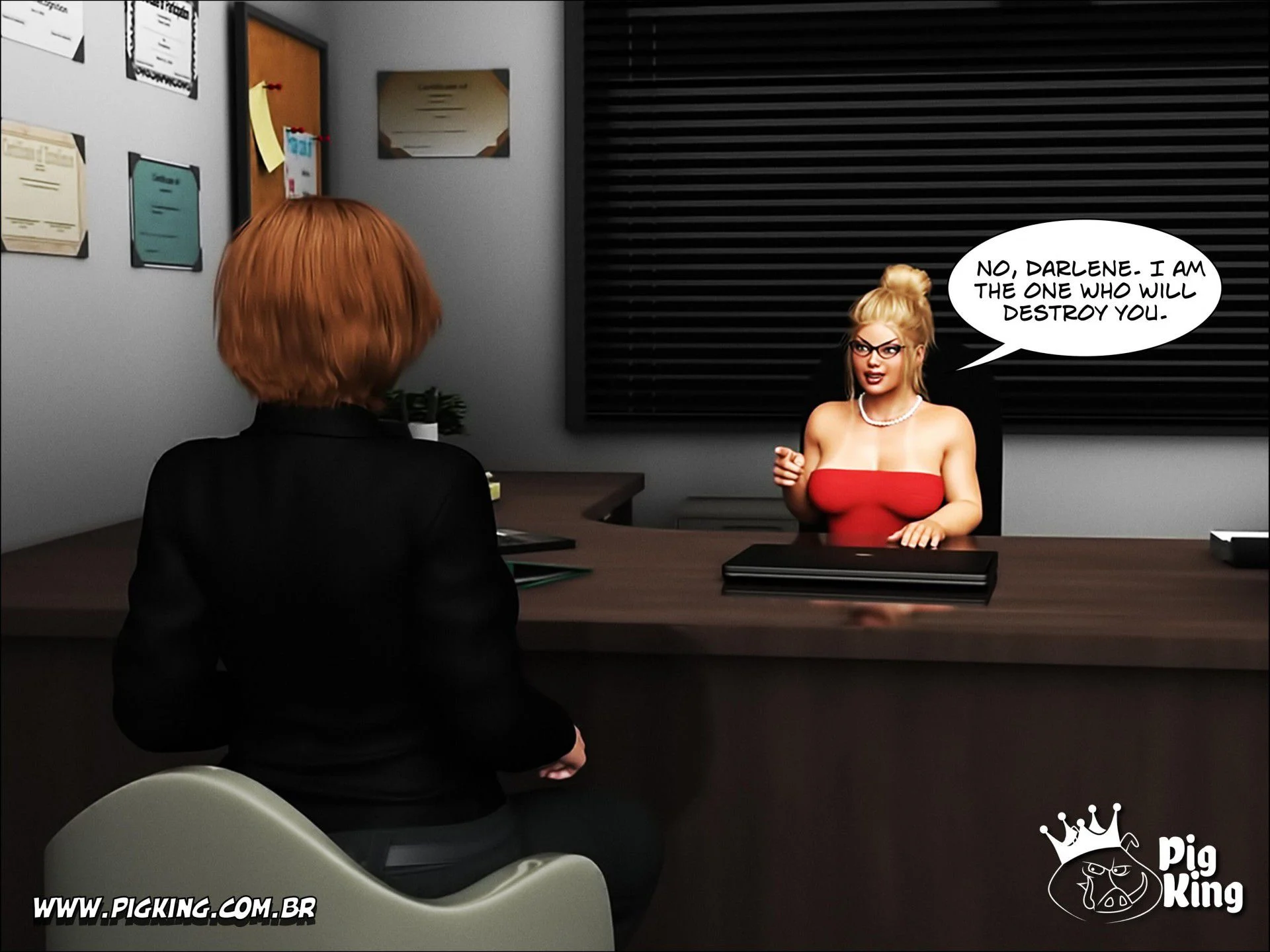 An Insatiable School Principle – Samira, Renan, Darlene [PigKing] - Chapter 5 — Page 16