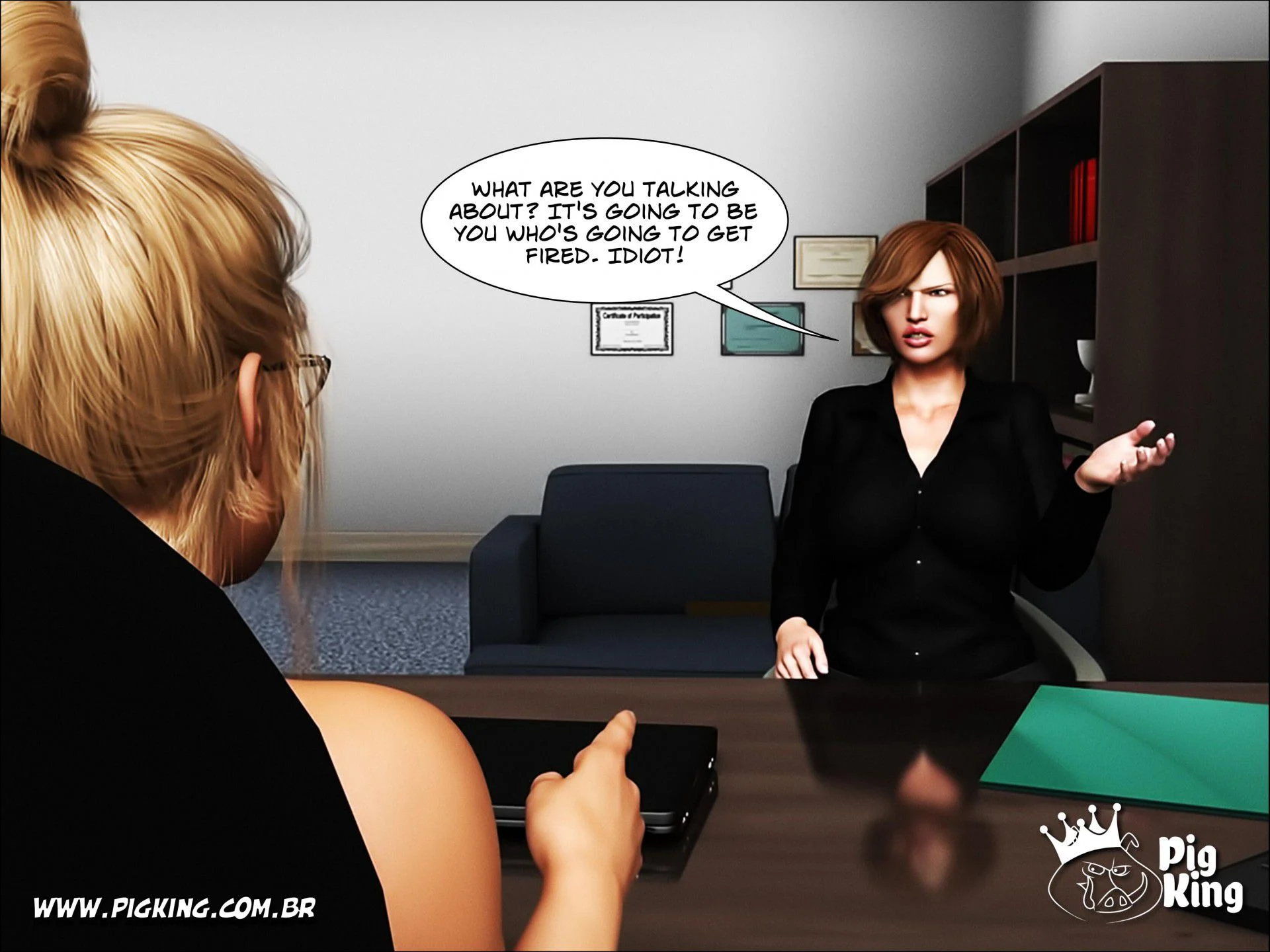 An Insatiable School Principle – Samira, Renan, Darlene [PigKing] - Chapter 5 — Page 17