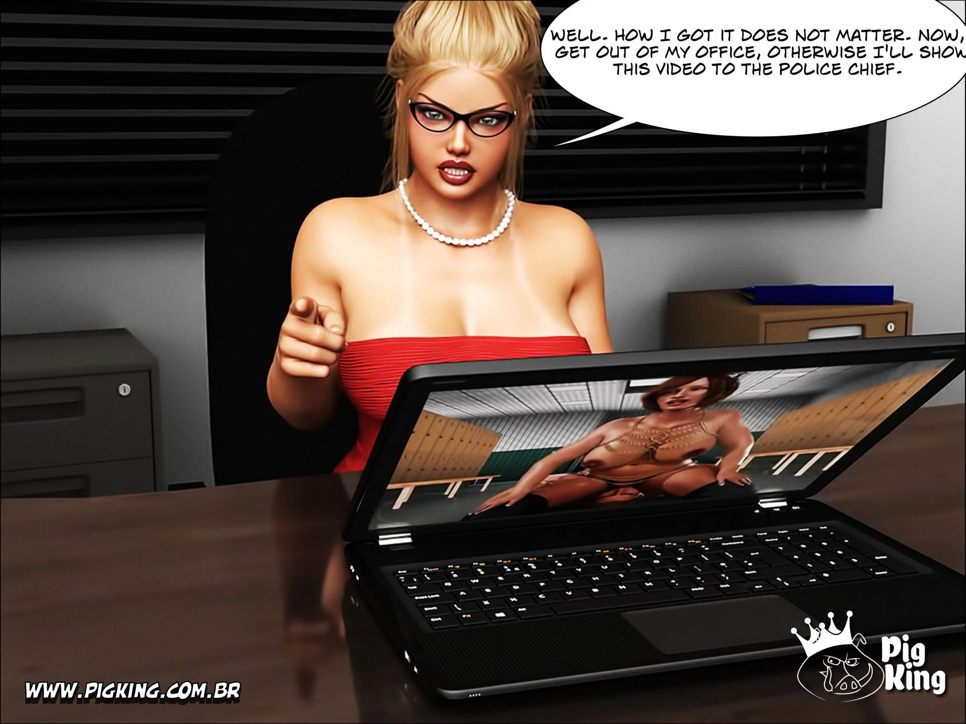 An Insatiable School Principle – Samira, Renan, Darlene [PigKing] - Chapter 5 — Page 20