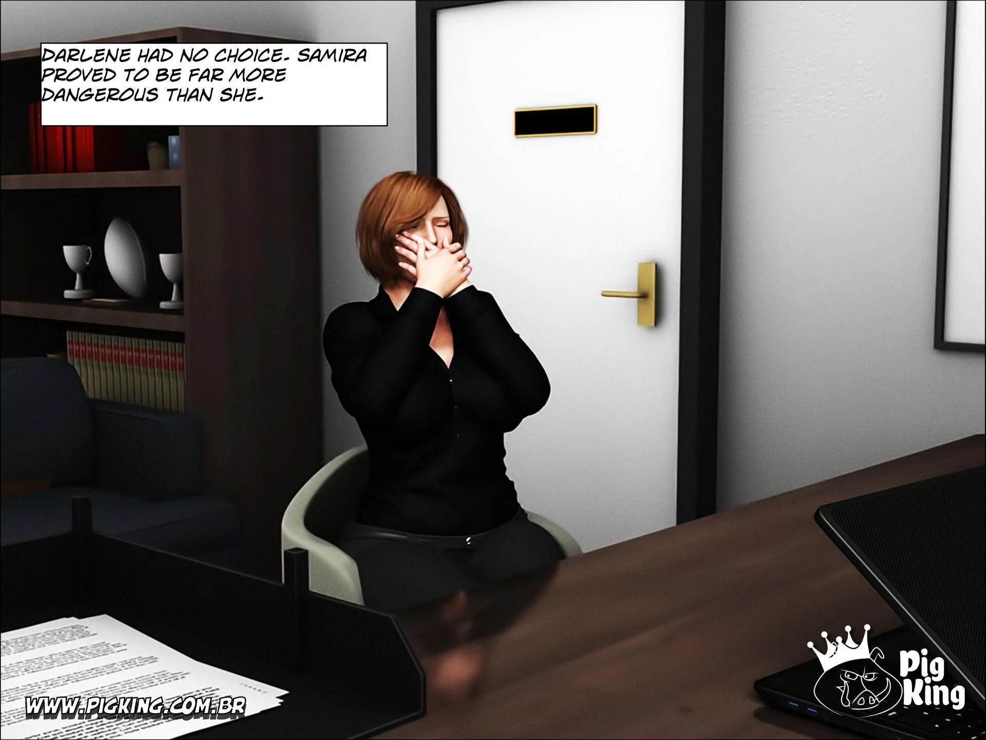 An Insatiable School Principle – Samira, Renan, Darlene [PigKing] - Chapter 5 — Page 21