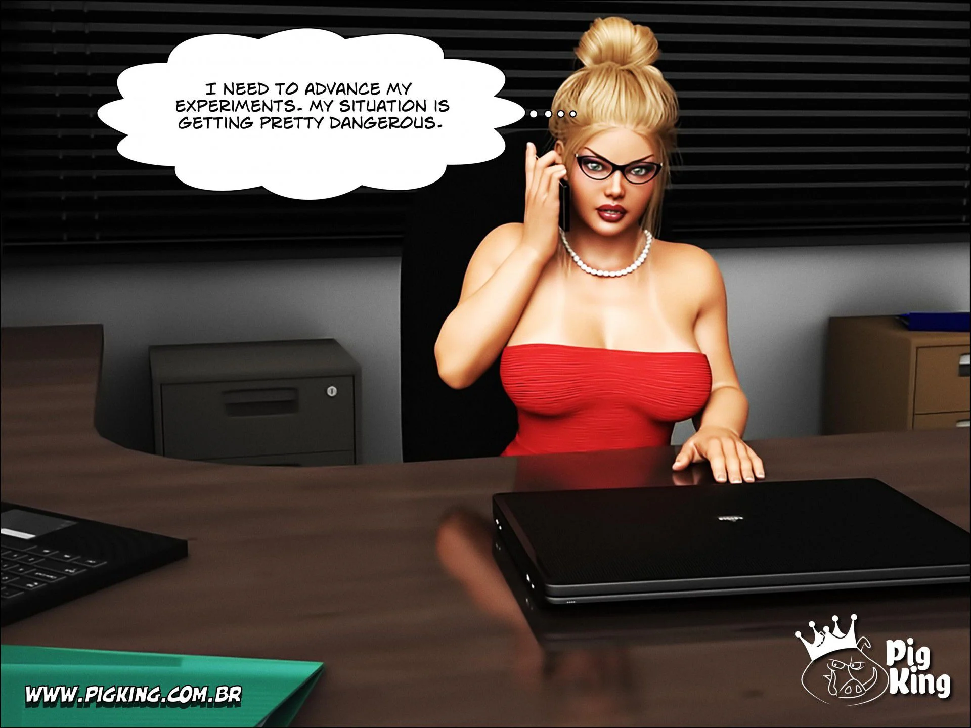 An Insatiable School Principle – Samira, Renan, Darlene [PigKing] - Chapter 5 — Page 22