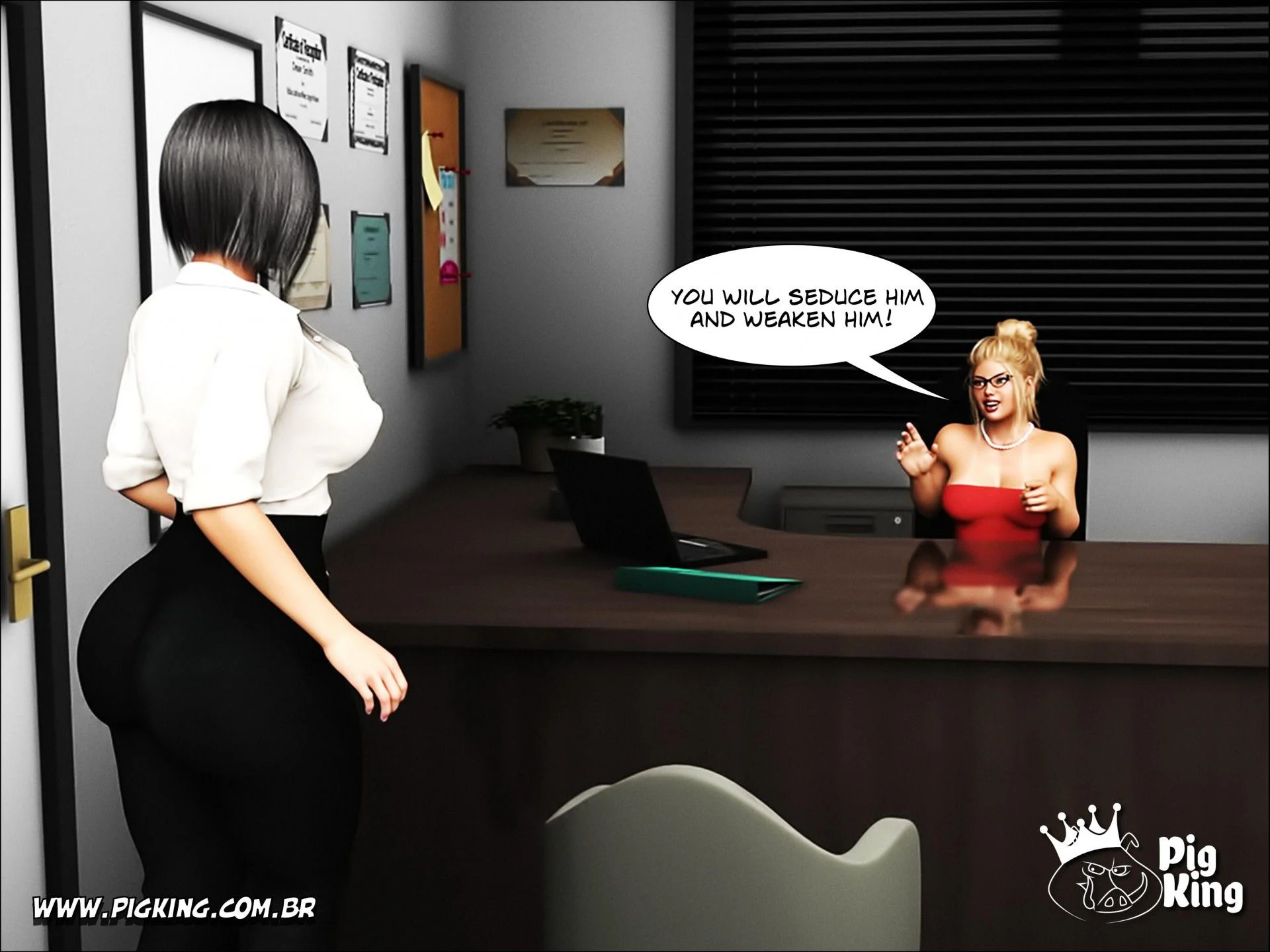 An Insatiable School Principle – Samira, Renan, Darlene [PigKing] - Chapter 5 — Page 28