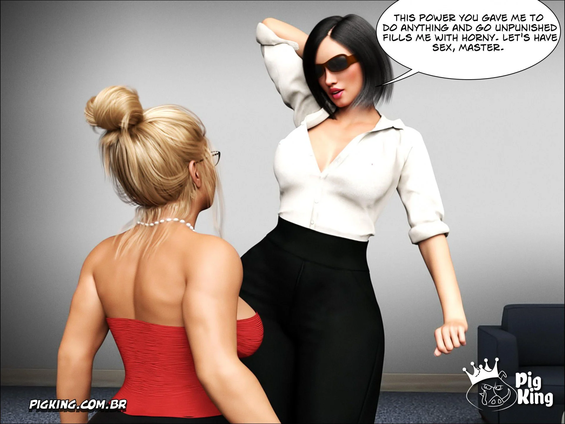 An Insatiable School Principle – Samira, Renan, Darlene [PigKing] - Chapter 5 — Page 42