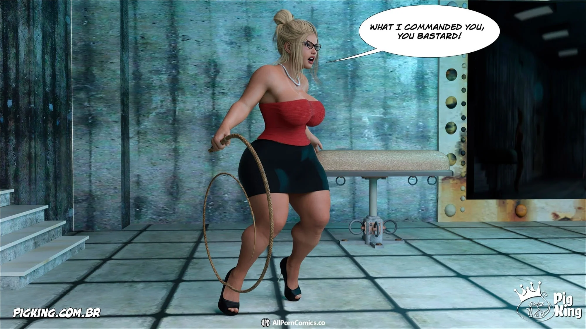 An Insatiable School Principle – Samira, Renan, Darlene [PigKing] - Chapter 7 — Page 40