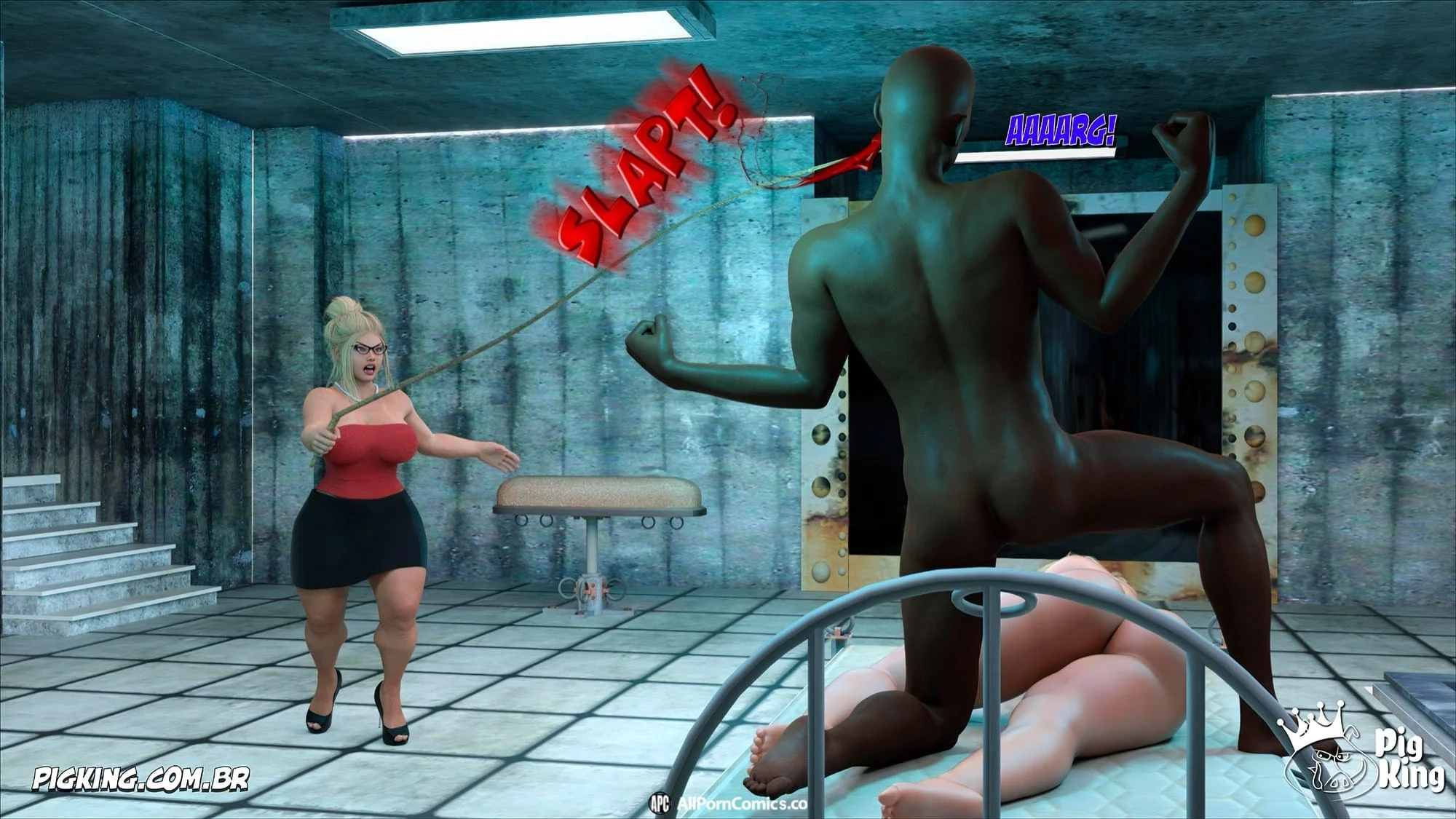 An Insatiable School Principle – Samira, Renan, Darlene [PigKing] - Chapter 7 — Page 42