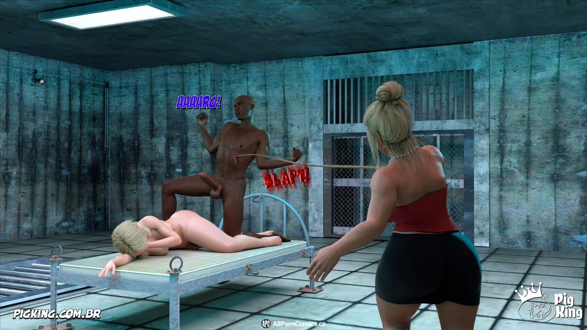 An Insatiable School Principle – Samira, Renan, Darlene [PigKing] - Chapter 7 — Page 43