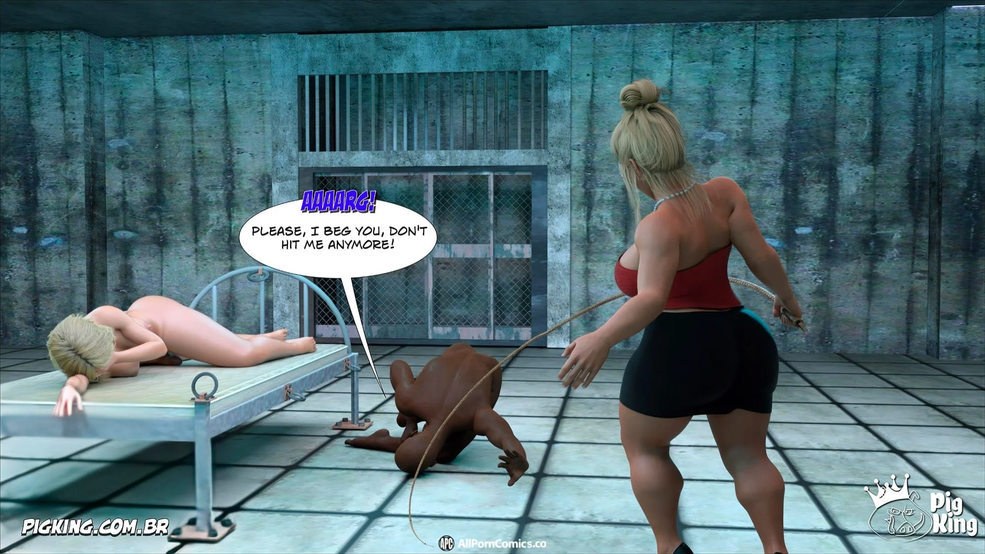 An Insatiable School Principle – Samira, Renan, Darlene [PigKing] - Chapter 7 — Page 44