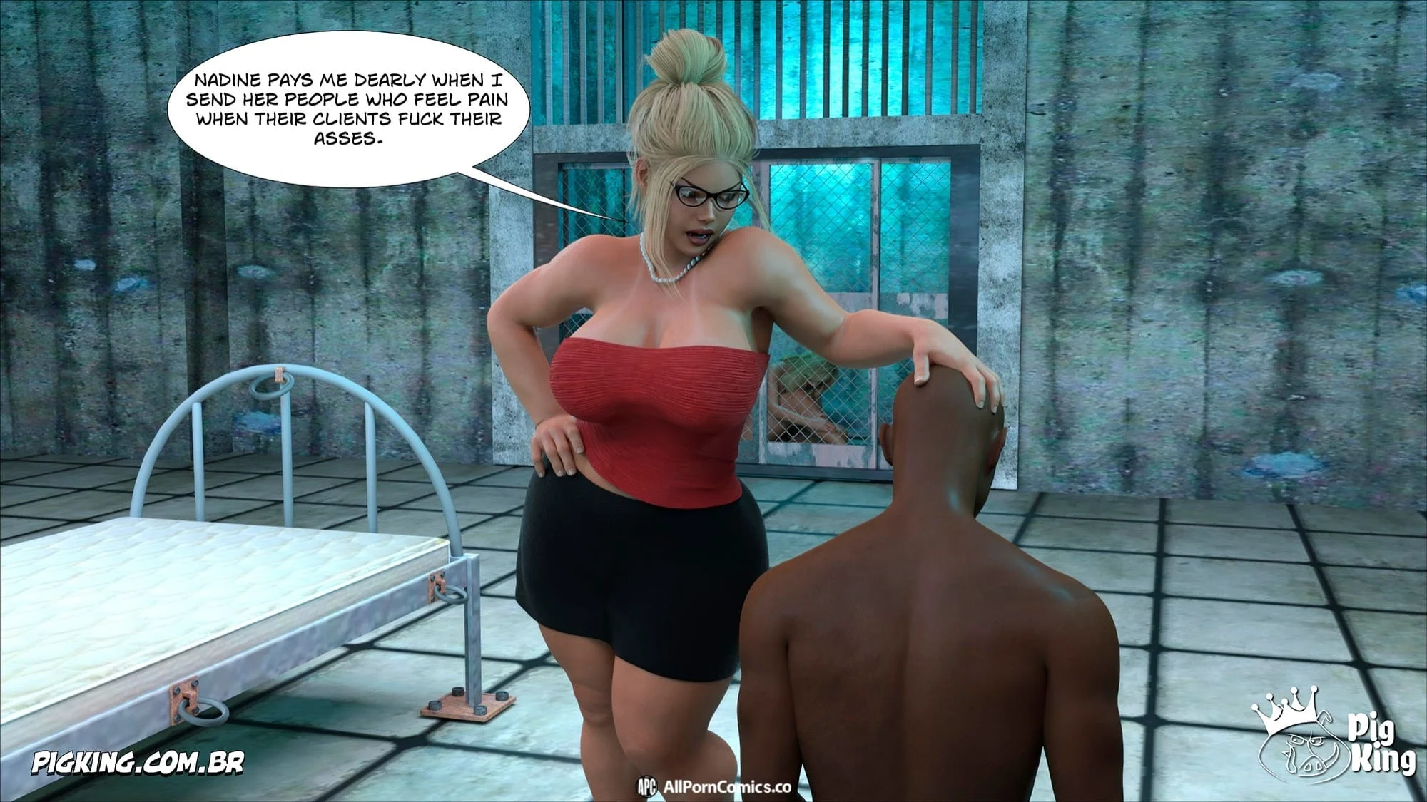 An Insatiable School Principle – Samira, Renan, Darlene [PigKing] - Chapter 7 — Page 48