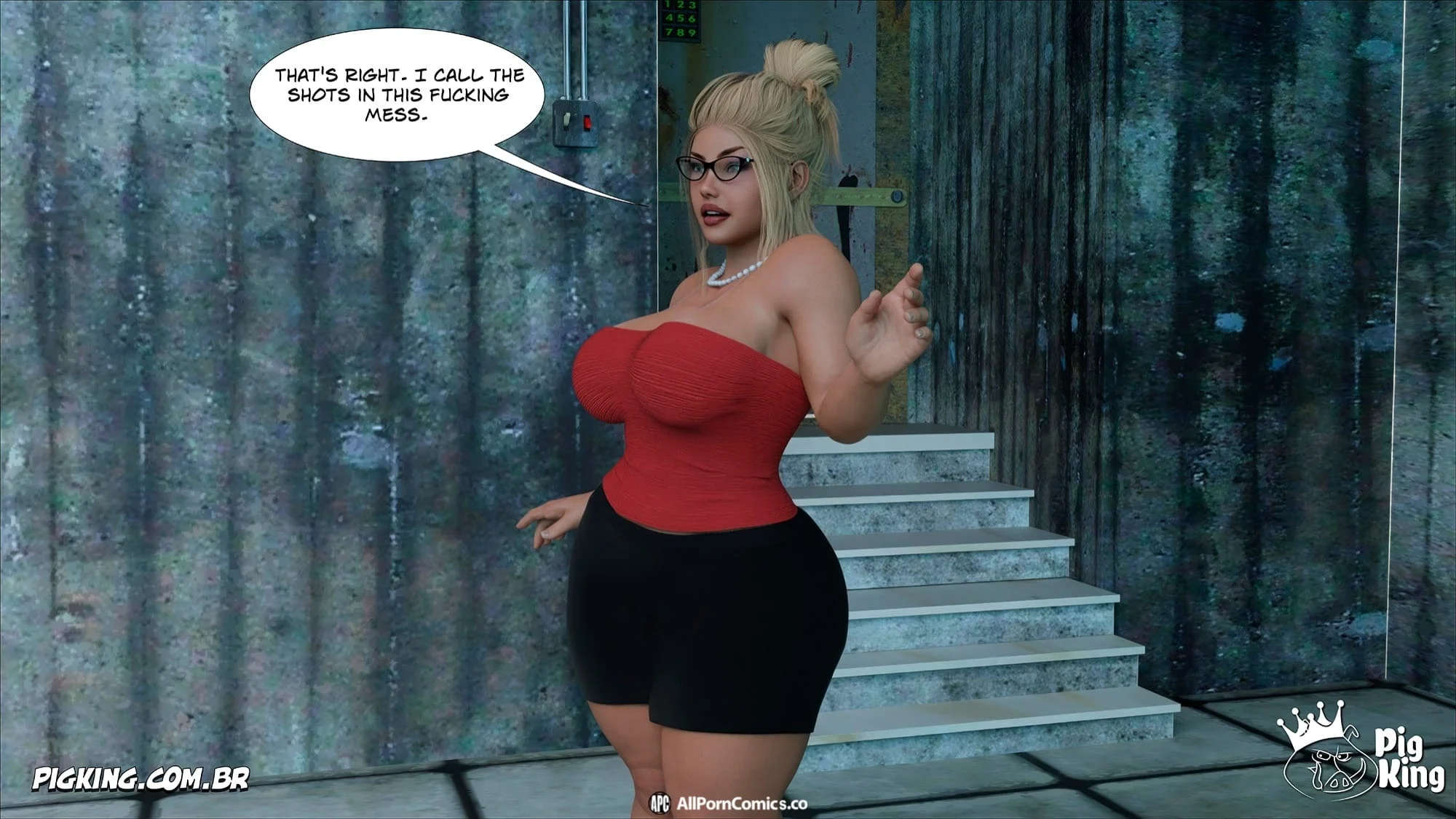 An Insatiable School Principle – Samira, Renan, Darlene [PigKing] - Chapter 7 — Page 7