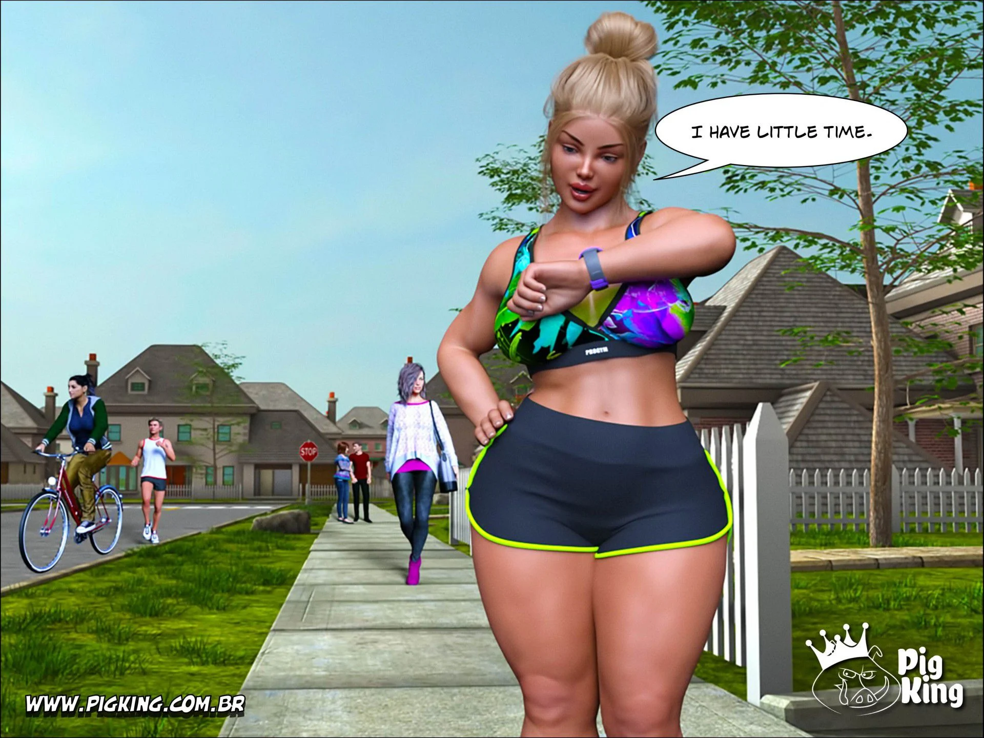 An Insatiable School Principle – Samira, Renan, Darlene [PigKing] - Chapter 3 — Page 11