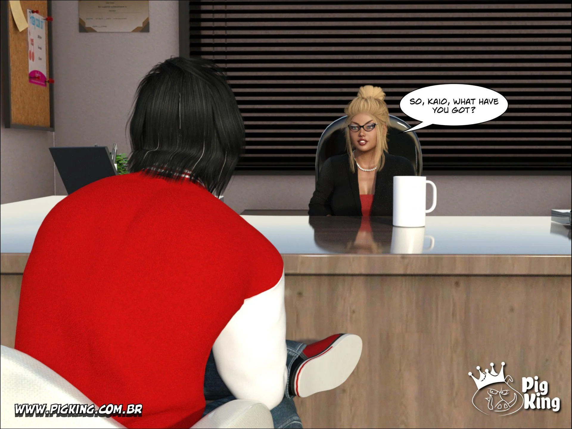 An Insatiable School Principle – Samira, Renan, Darlene [PigKing] - Chapter 1 — Page 21