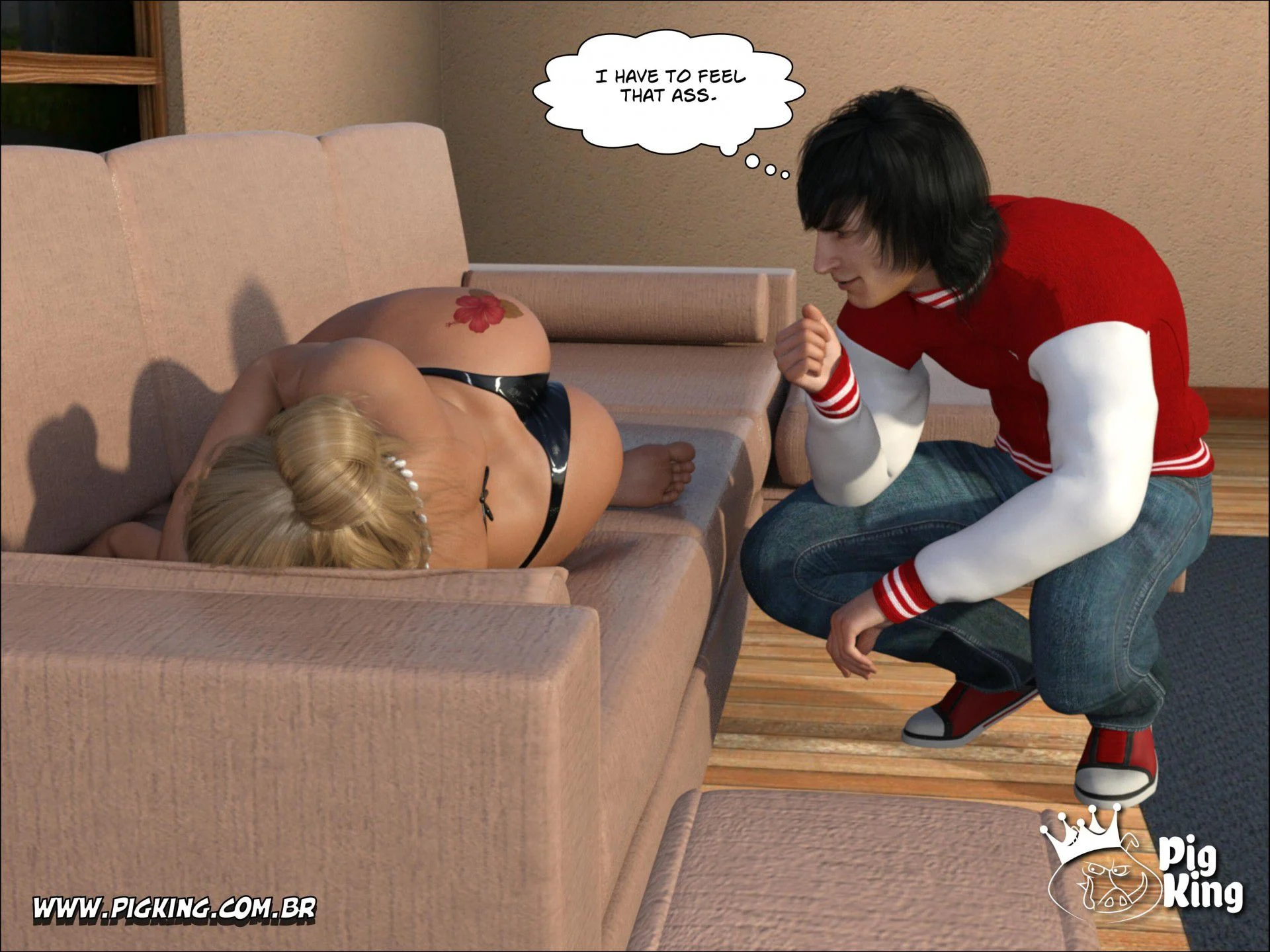 An Insatiable School Principle – Samira, Renan, Darlene [PigKing] - Chapter 1 — Page 31