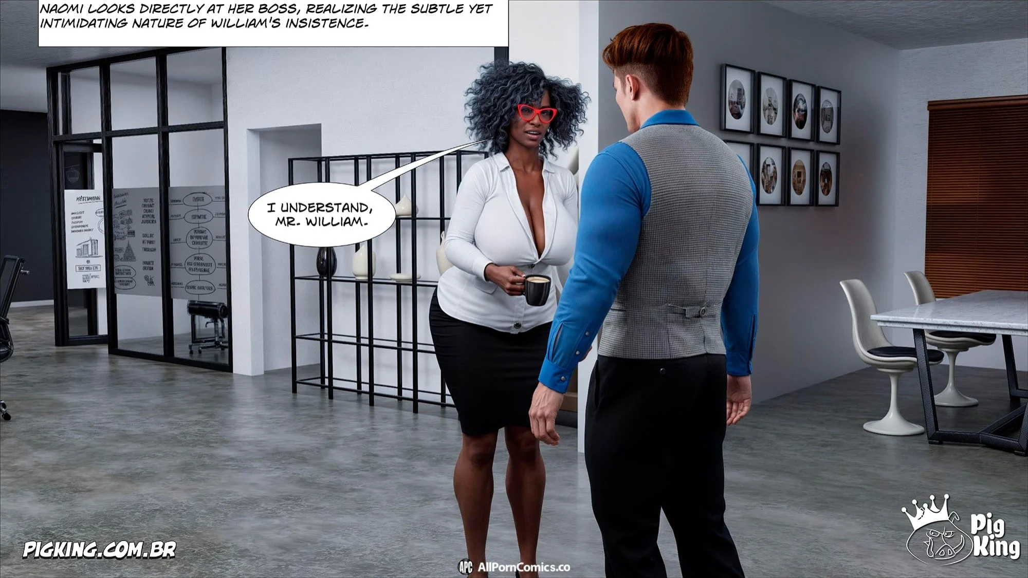 The Office [CrazyDad3D] - Chapter 1 — Page 13