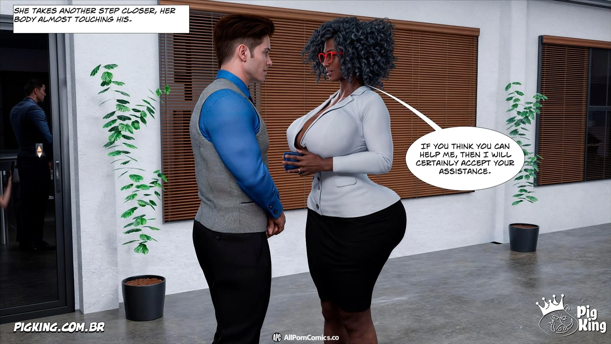 The Office [CrazyDad3D] - Chapter 1 — Page 14