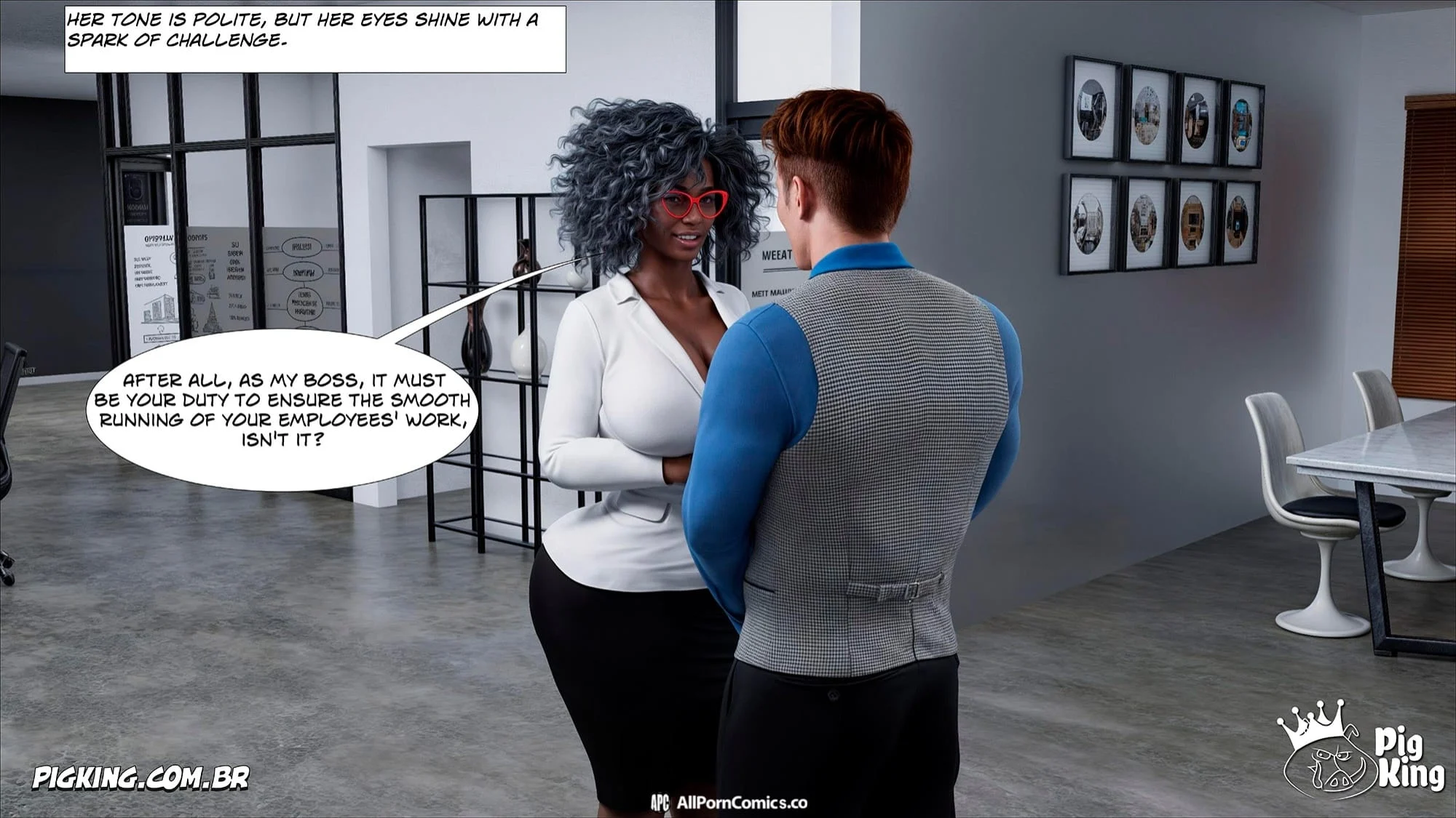 The Office [CrazyDad3D] - Chapter 1 — Page 15