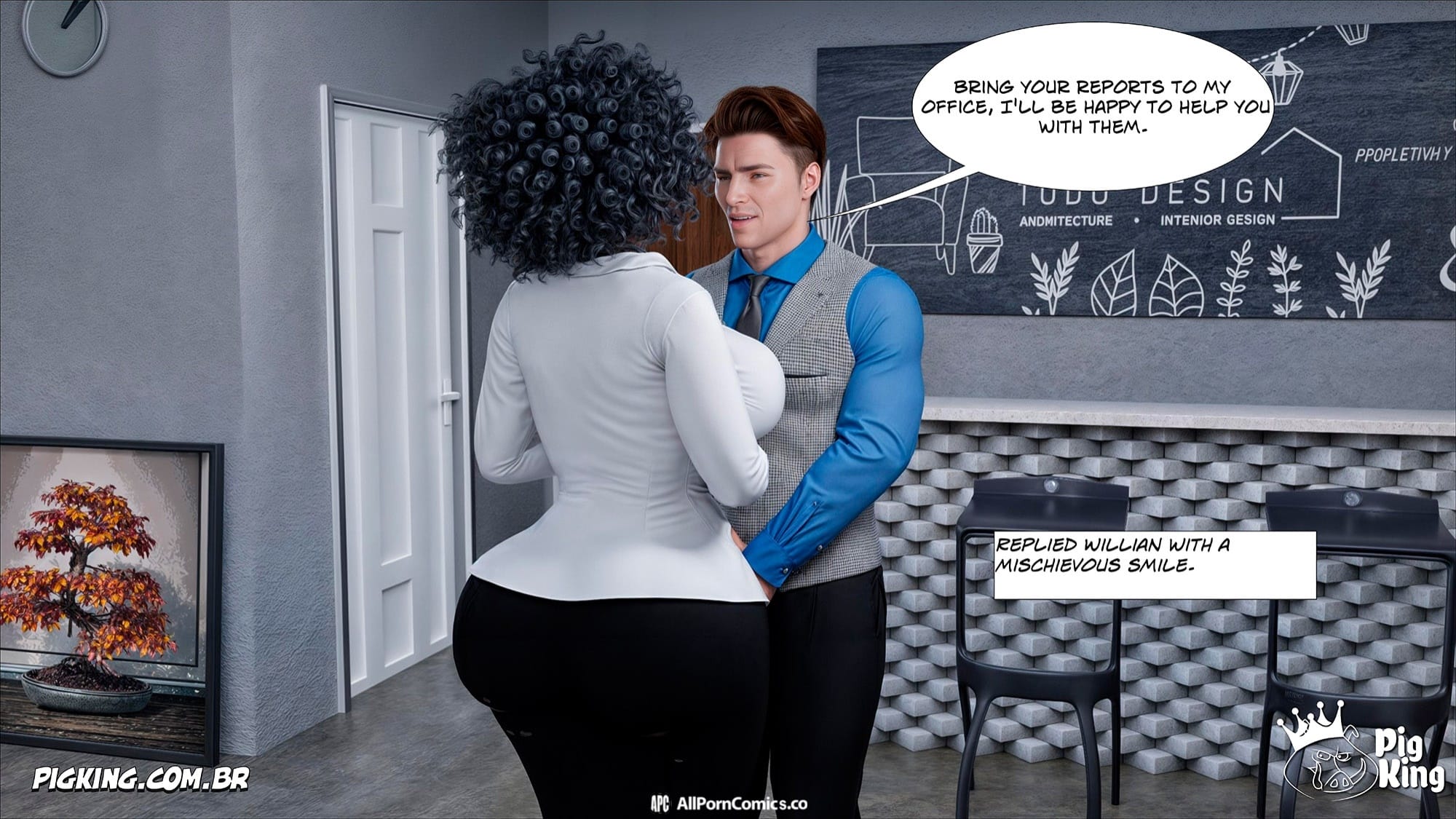 The Office [CrazyDad3D] - Chapter 1 — Page 17