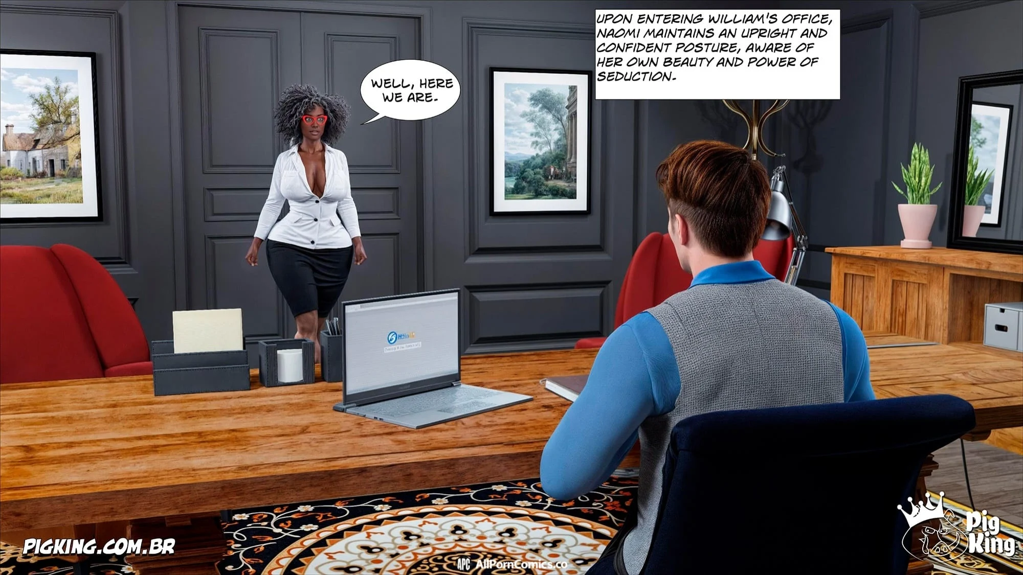 The Office [CrazyDad3D] - Chapter 1 — Page 22