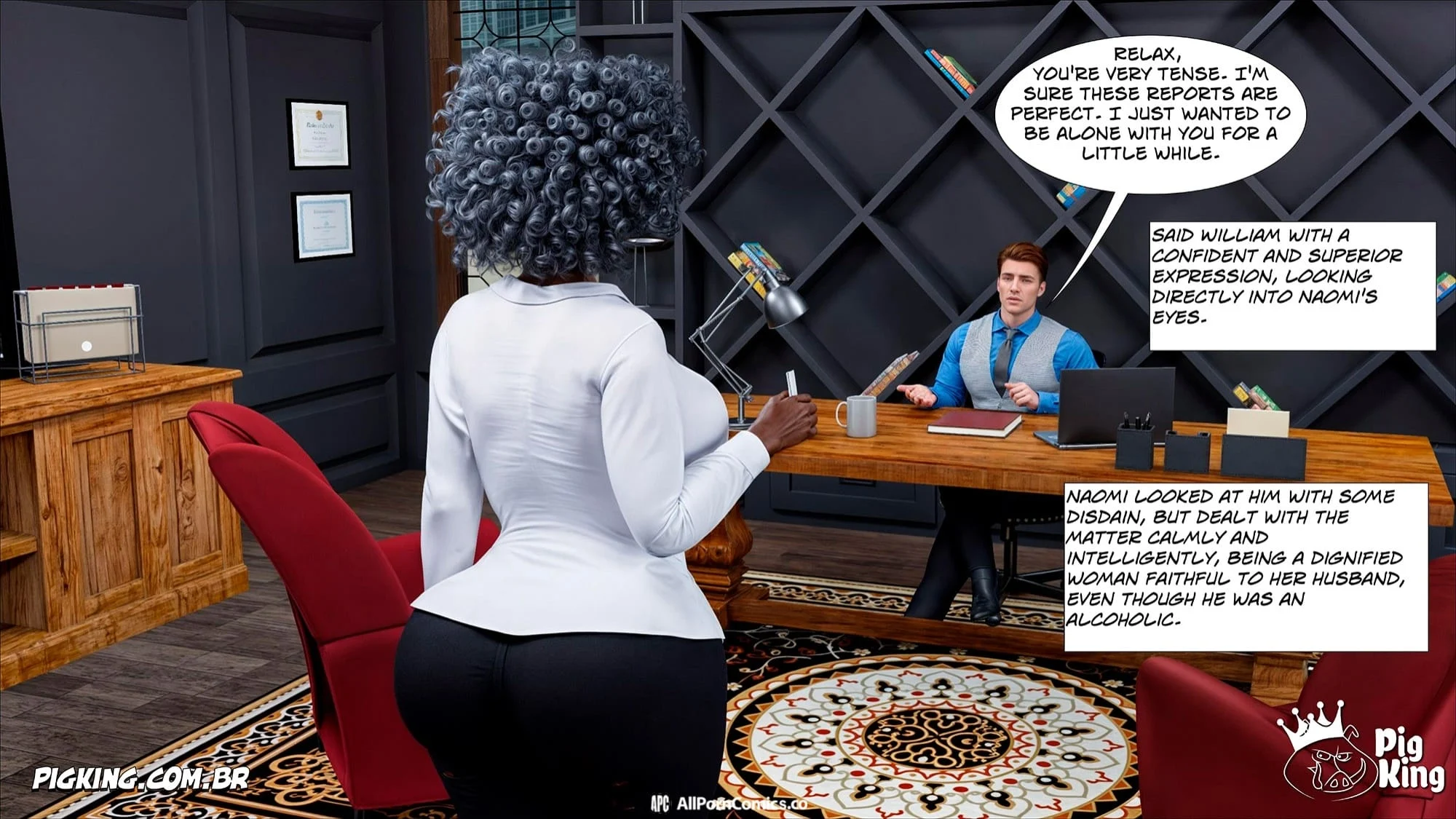 The Office [CrazyDad3D] - Chapter 1 — Page 24