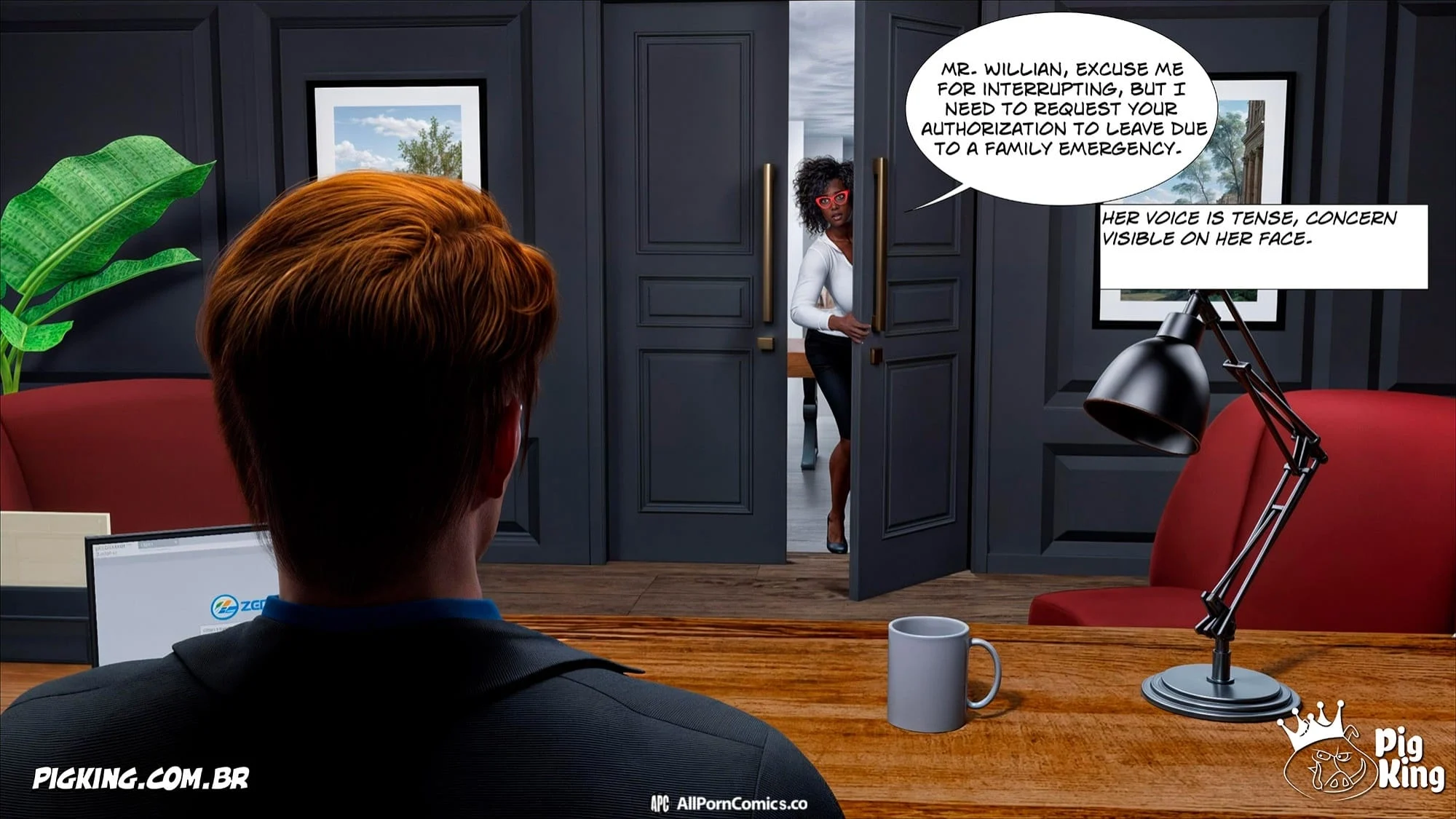 The Office [CrazyDad3D] - Chapter 1 — Page 39