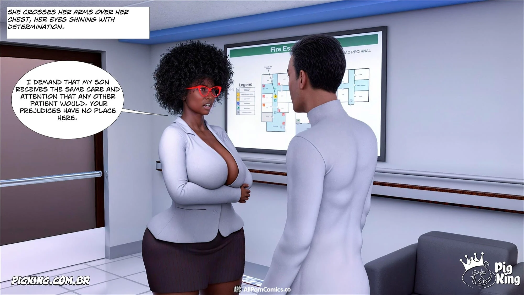 The Office [CrazyDad3D] - Chapter 1 — Page 44